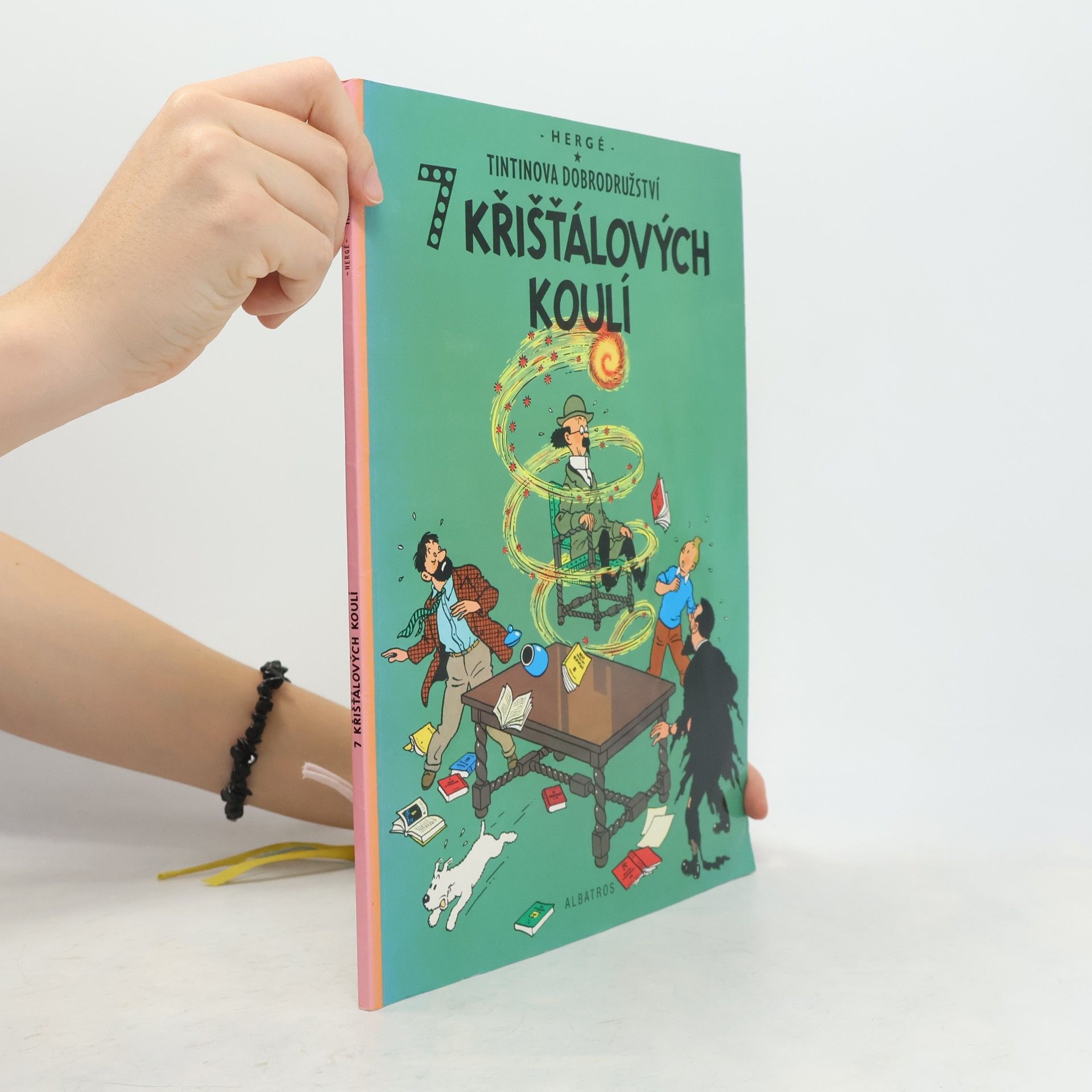 Hergé Tintinova dobrodružství. 7 křišťálových koulí