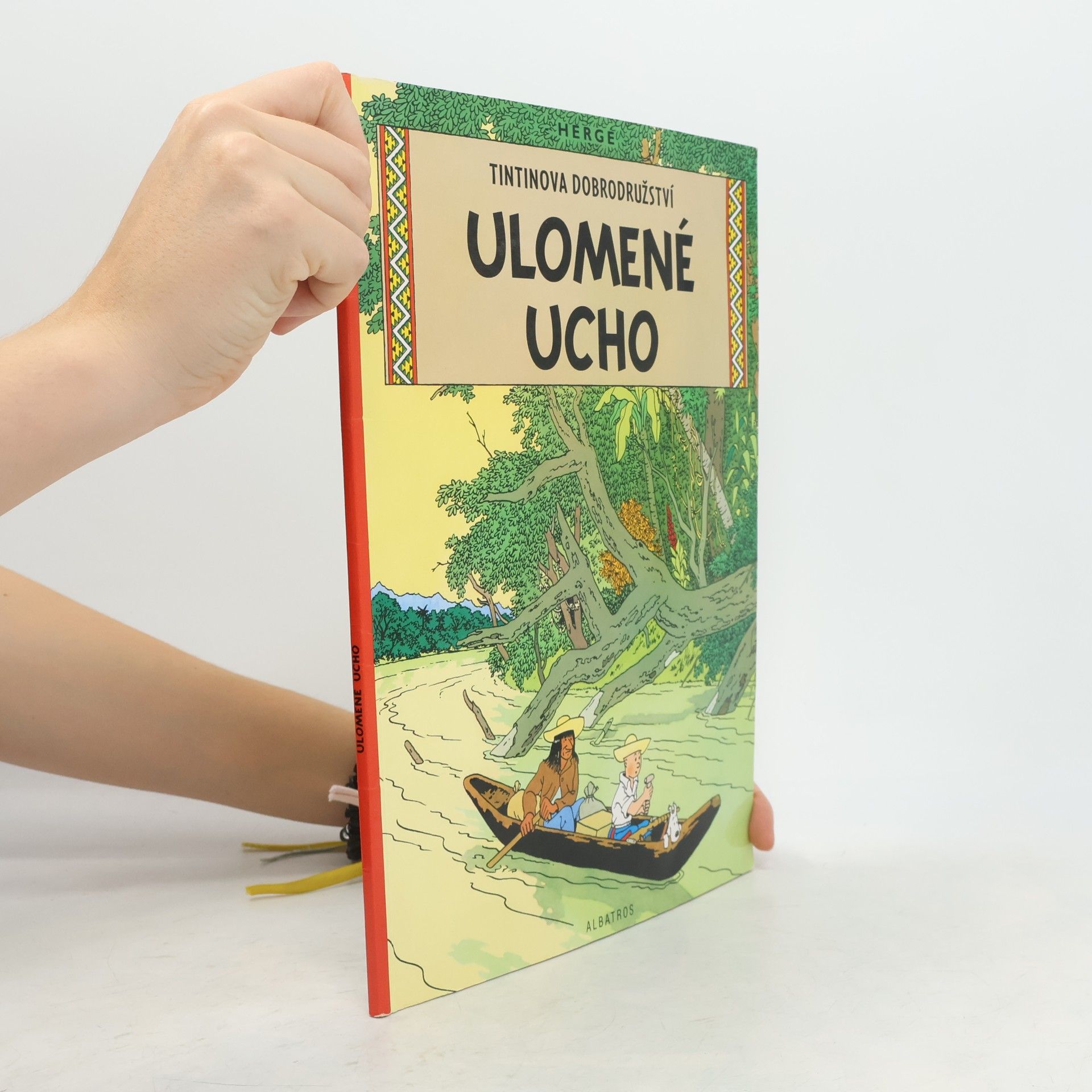 Hergé Tintinova dobrodružství - Ulomené ucho