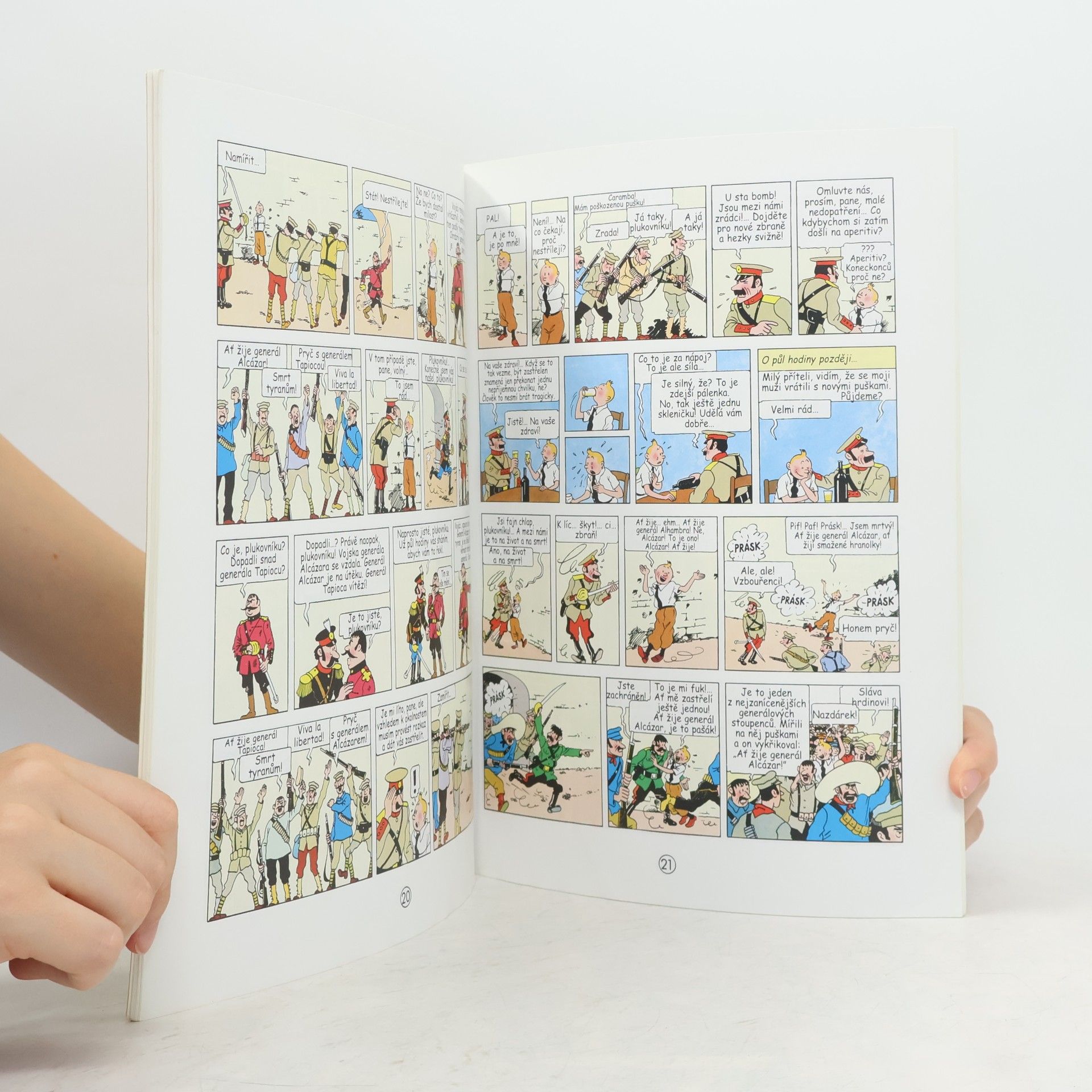 Hergé Tintinova dobrodružství - Ulomené ucho