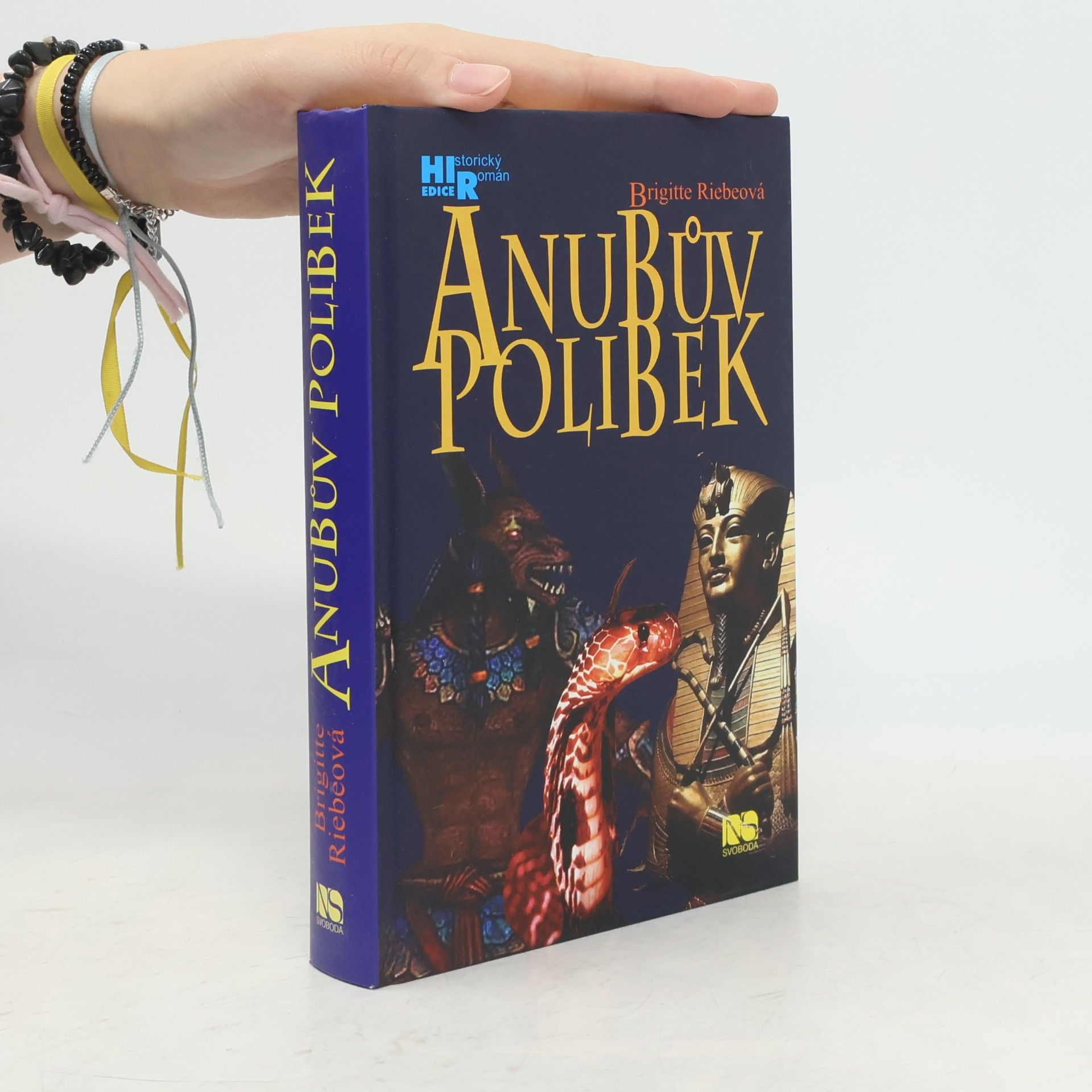 Brigitte Riebeová Anubův polibek