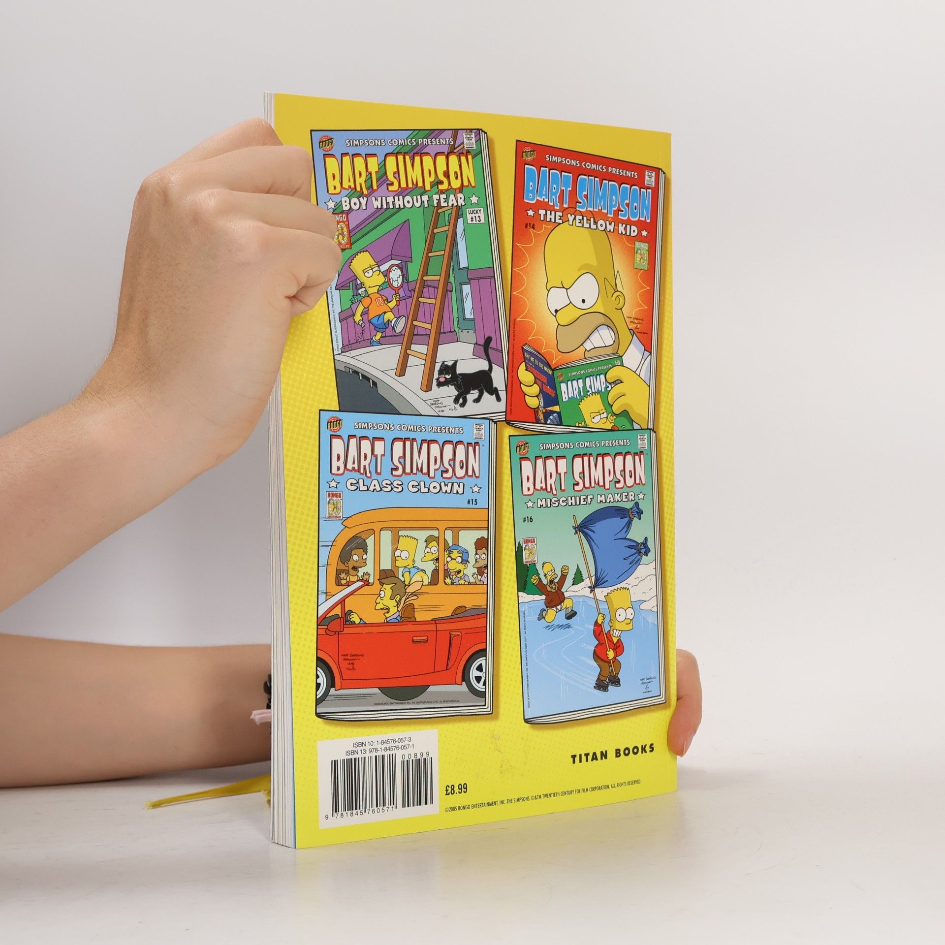 Matt Groening Big Beefy Book of Bart Simpson