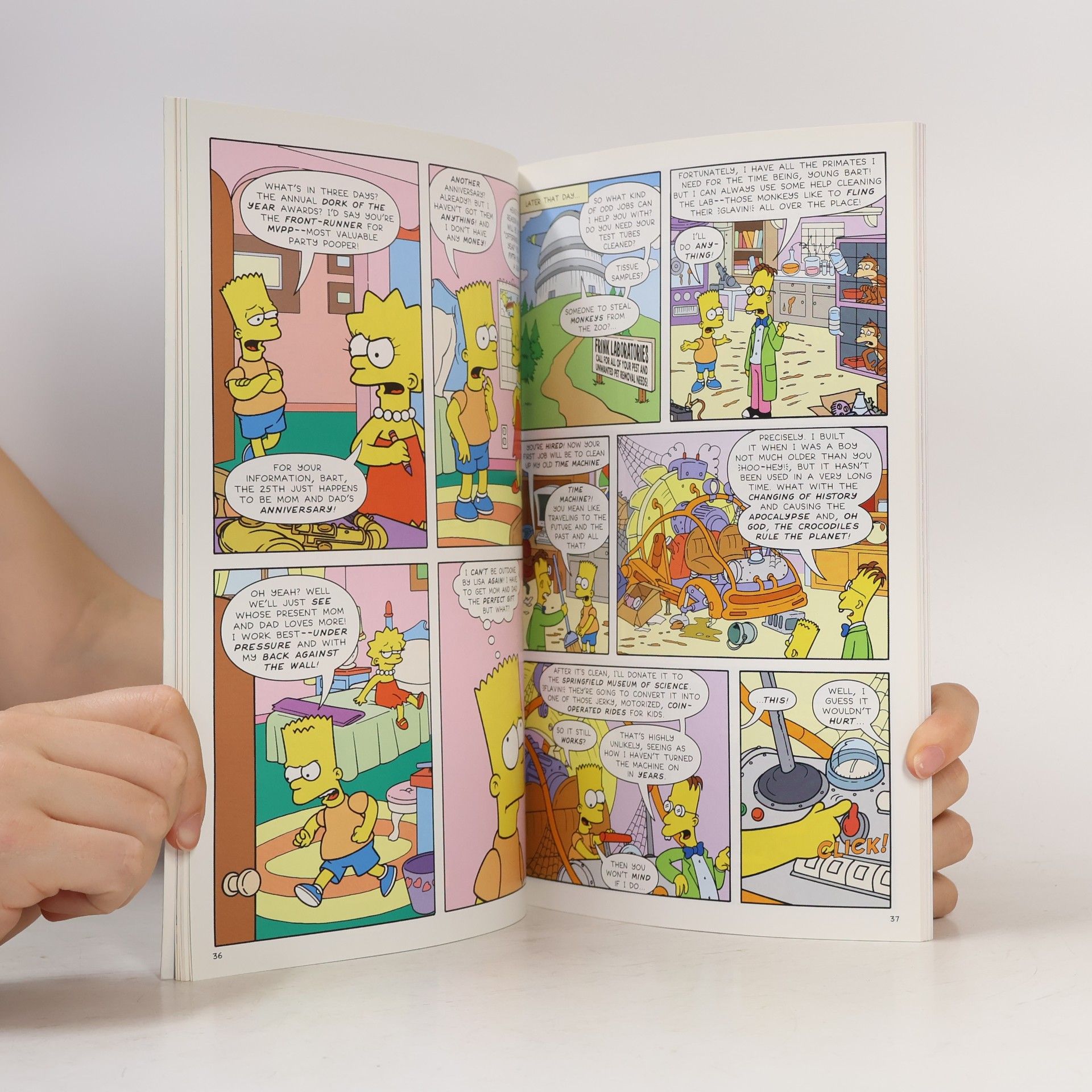 Matt Groening Big Beefy Book of Bart Simpson