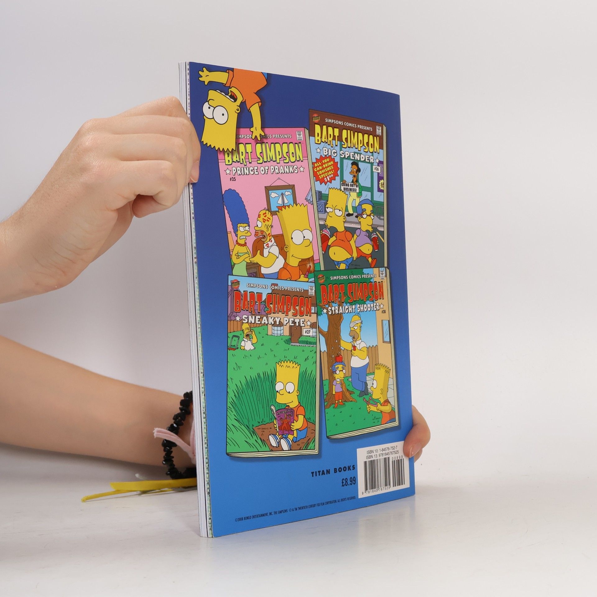 Matt Groening Big Brilliant Book Of Bart Simpson