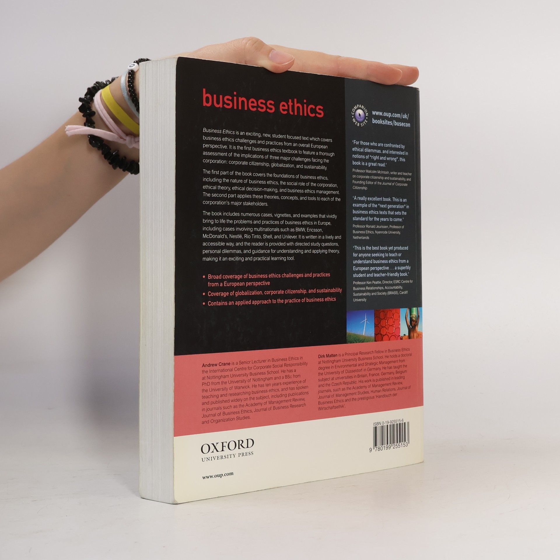 Dirk Matten Business Ethics