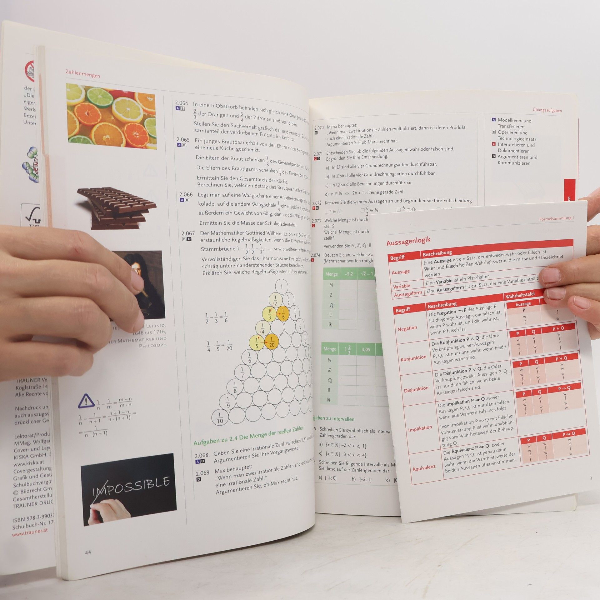 Autorenkollektiv Mathematik I HAK inkl. Übungs-CD-ROM - Erklärungen, Aufgaben, Lösungen, Formeln
