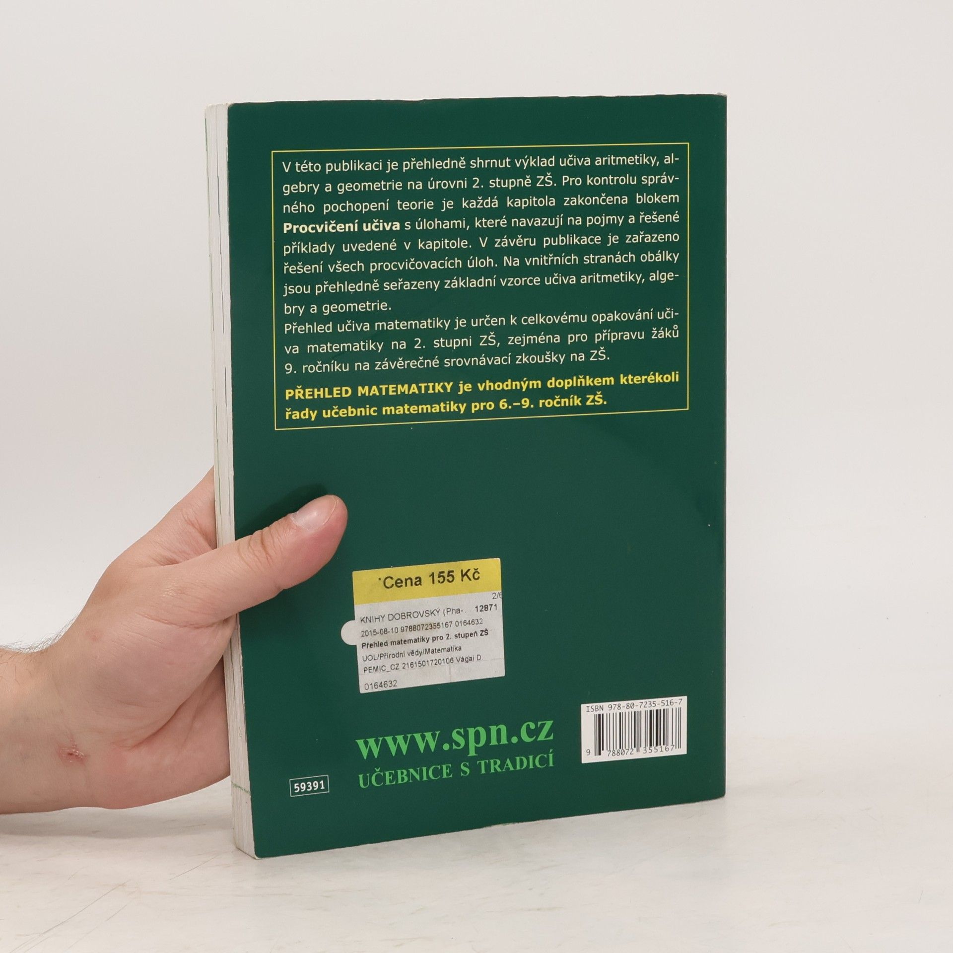 Alena Řepíková Přehled matematiky pro 2. stupeň základní školy