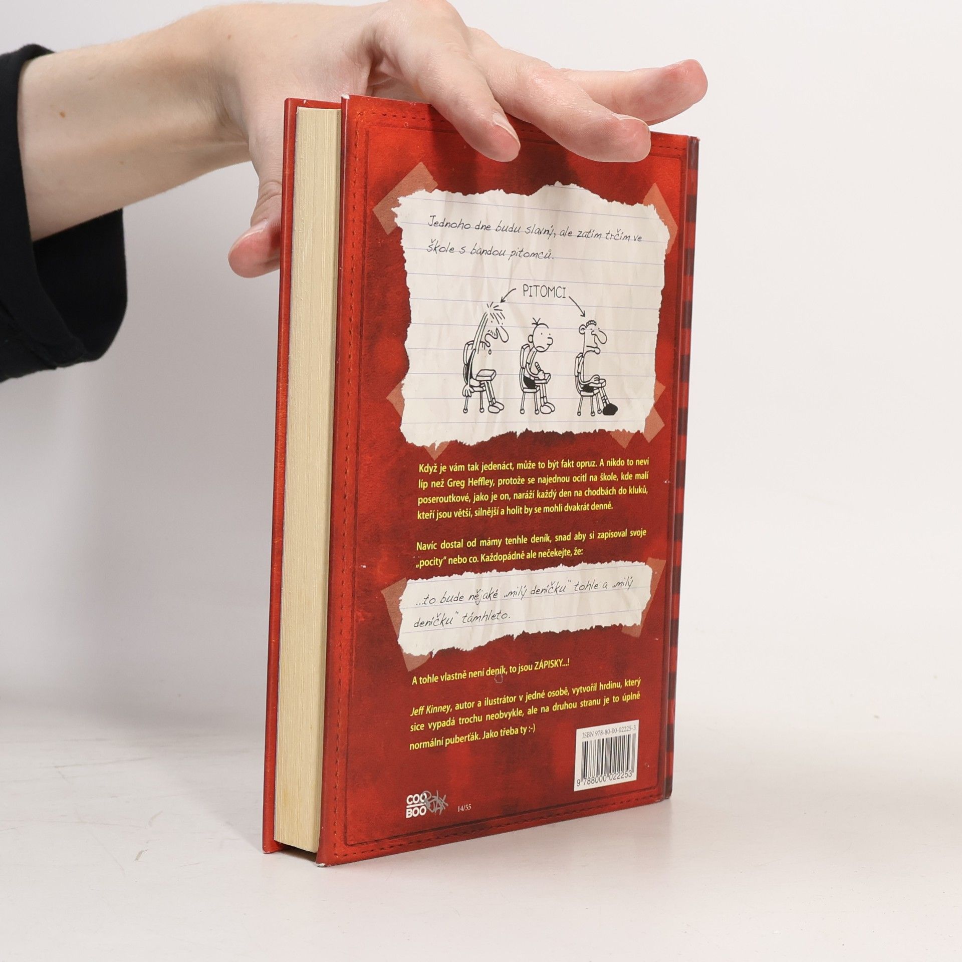 Jeff Kinney Deník malého poseroutky 1