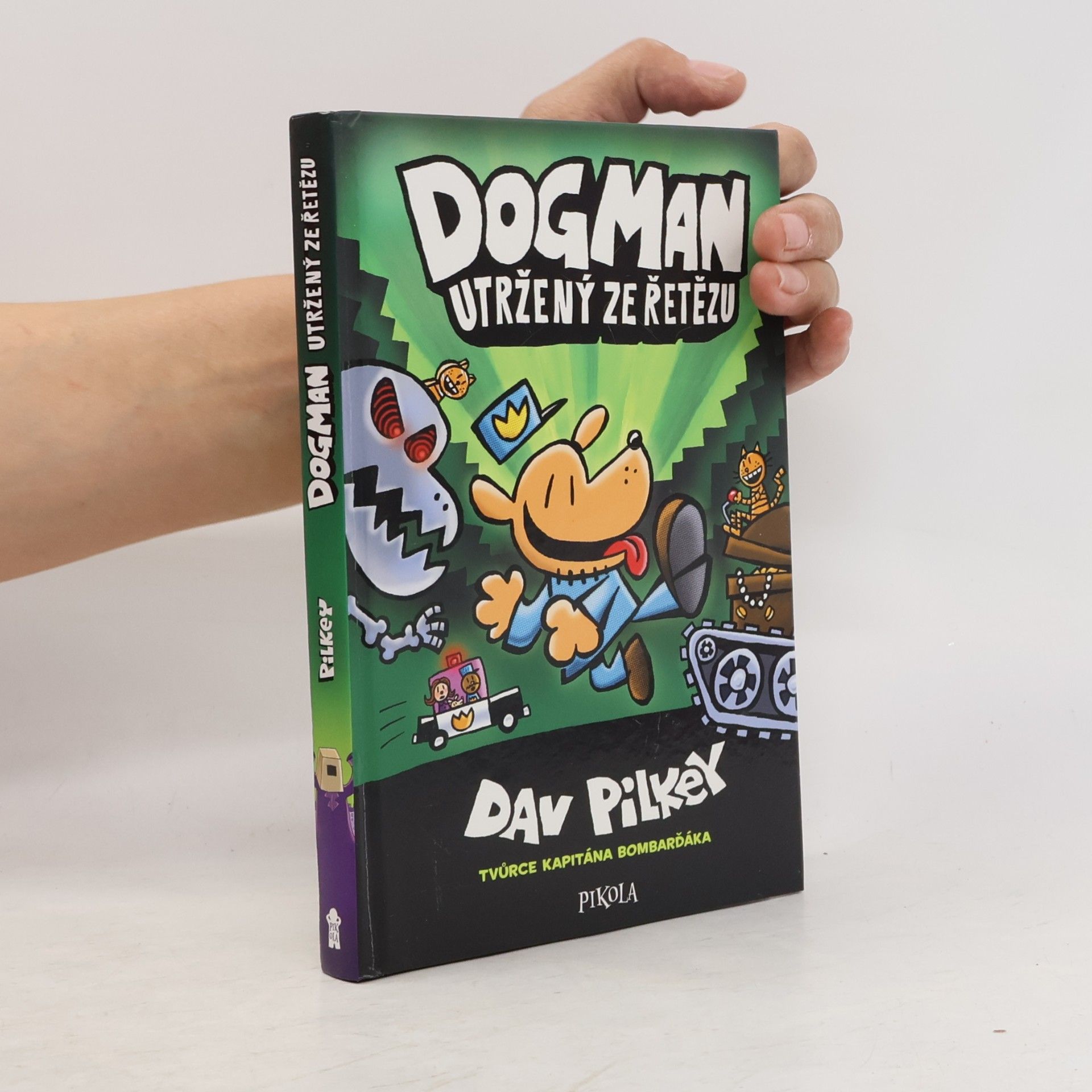 Dav Pilkey Dogman utržený ze řetězu