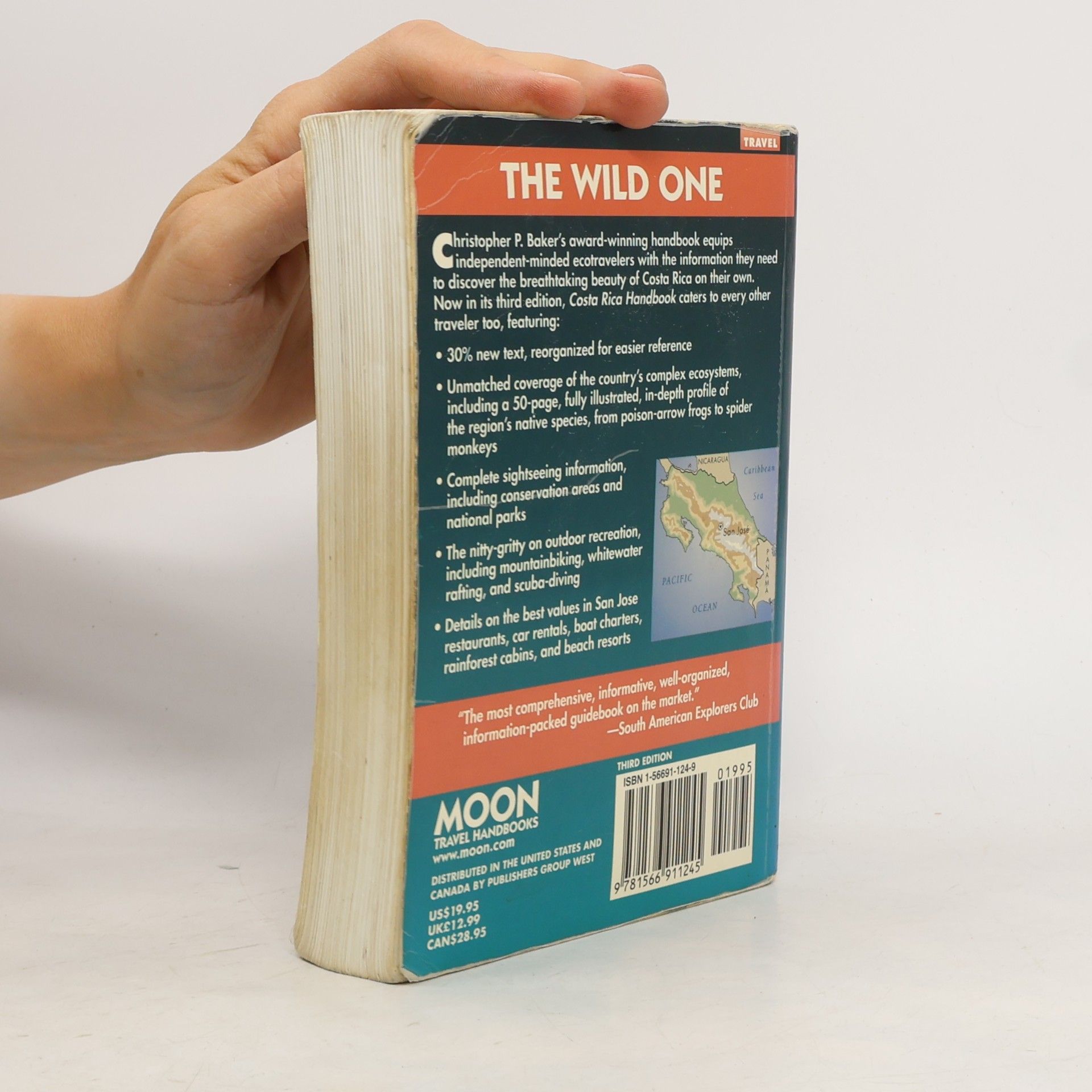 Christopher Paul Baker Moon Handbooks: Costa Rica Handbook