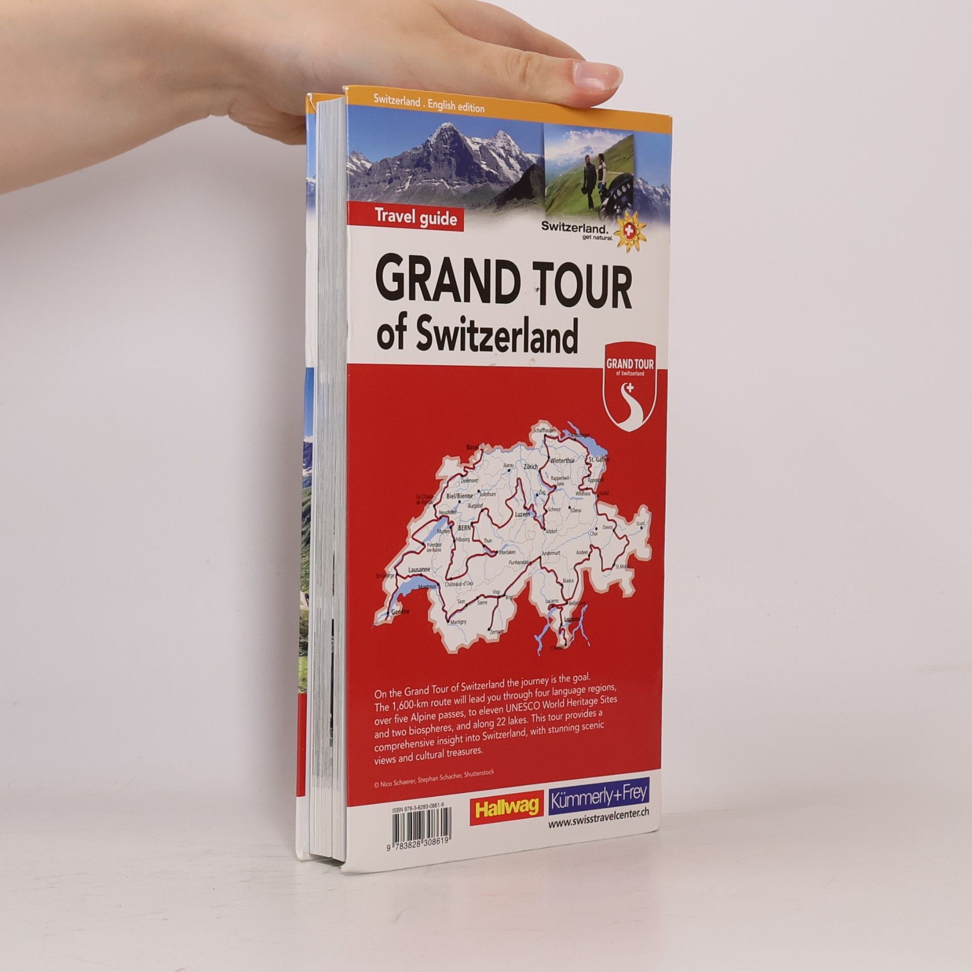 Roland Baumgartner Grand Tour of Switzerland Tourist Guide - English Edition