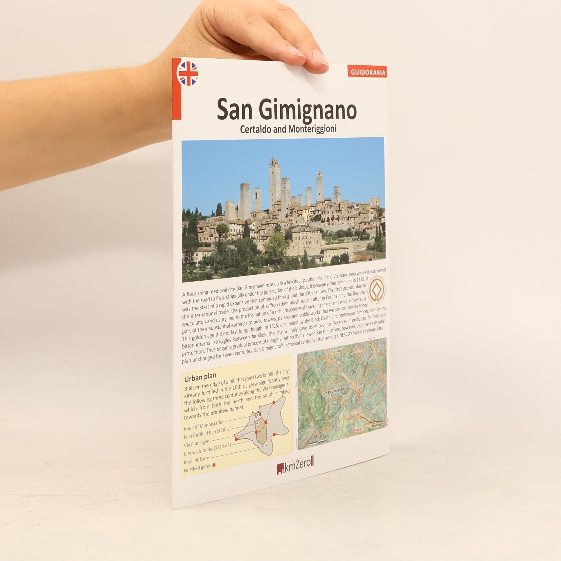 Autores varios Guidorama: San Gimignano, Certaldo, Monteriggioni. Ediz. inglese
