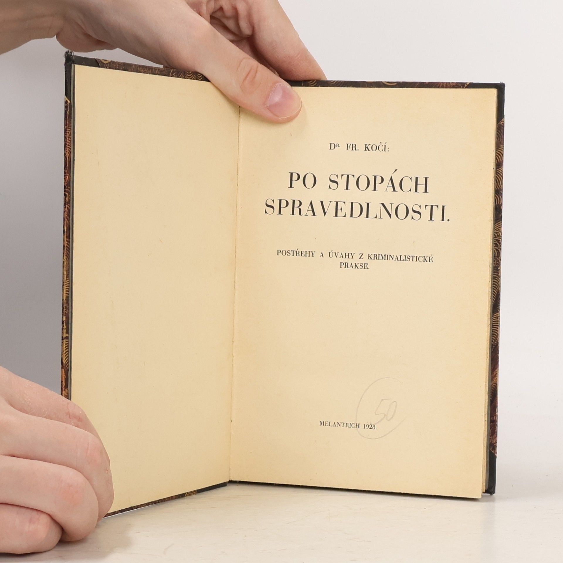 František Kočí Po stopách spravedlnosti