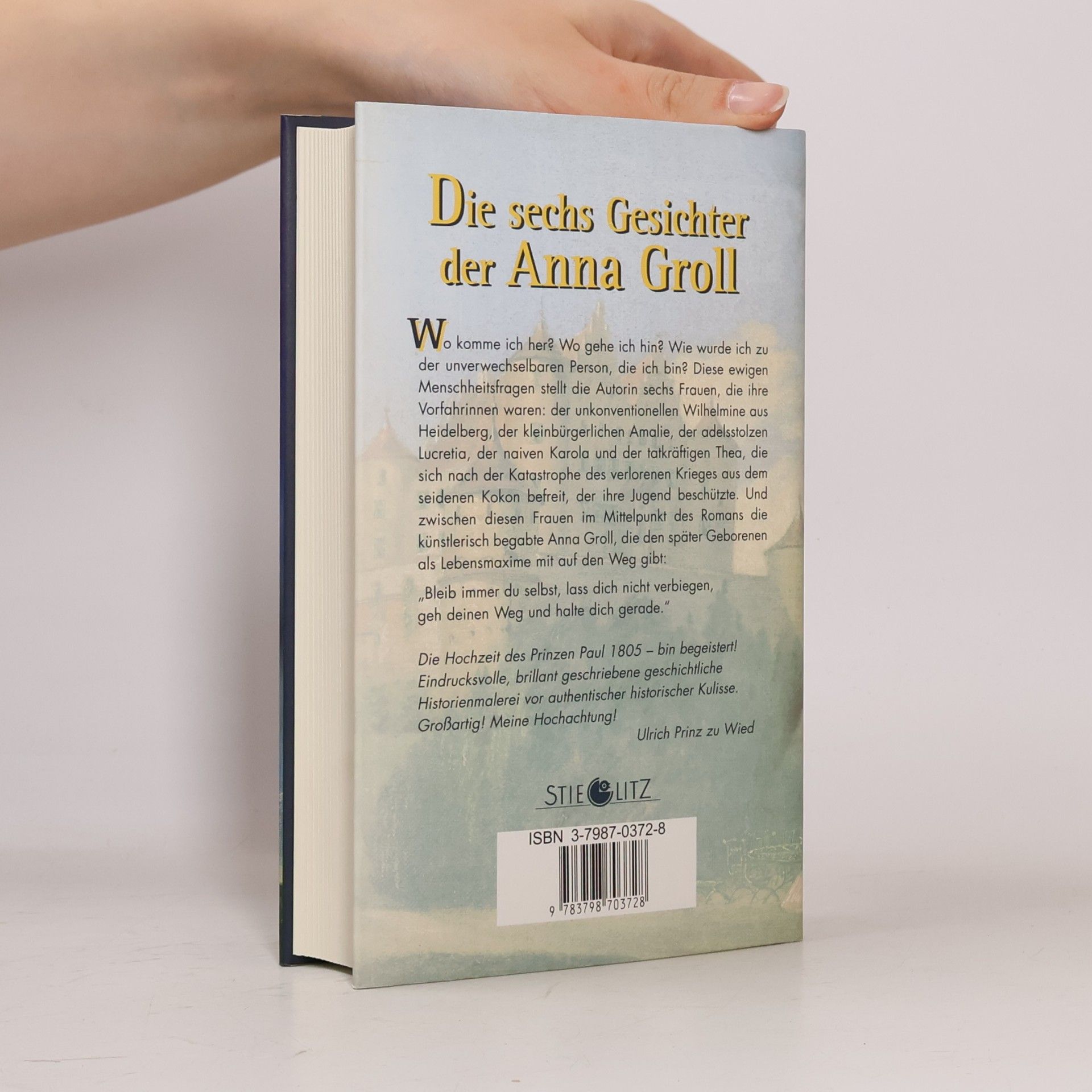 Inge Dillenburger Die sechs Gesichter der Anna Groll