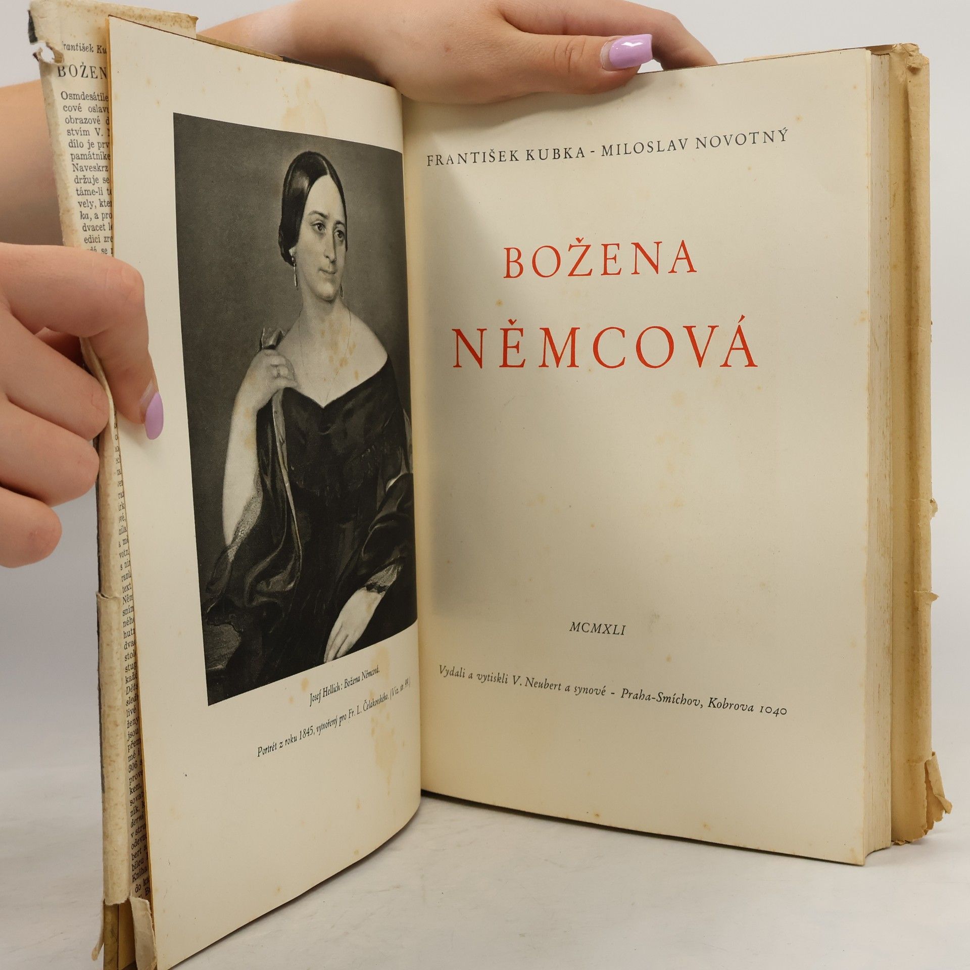 František Kubka Božena Němcová
