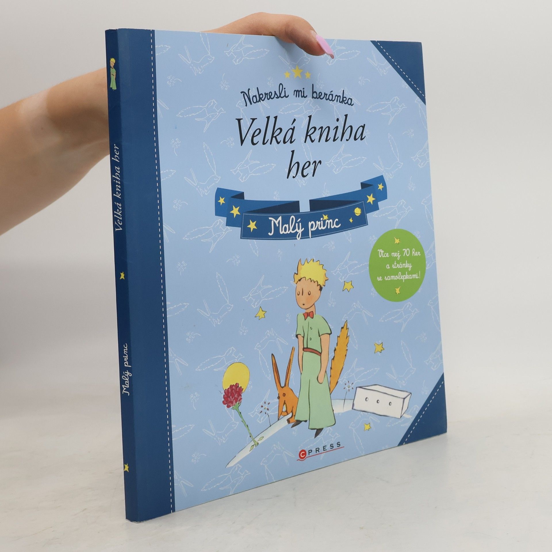 Velká kniha her : Malý princ : nakresli mi beránka.