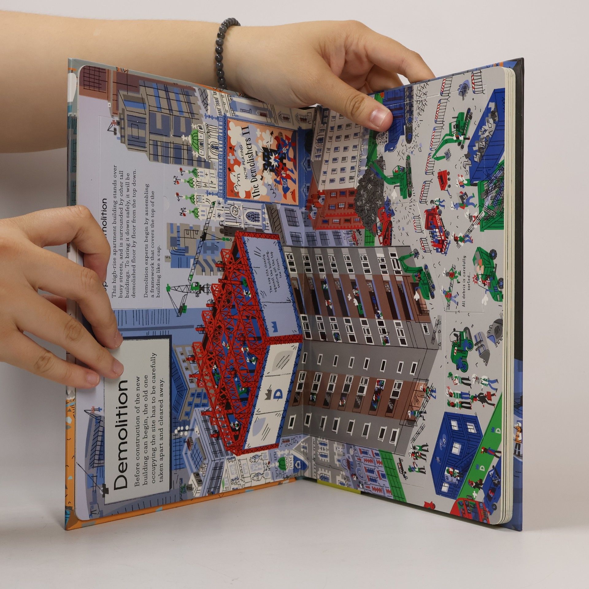 Jerome Martin Usborne STEM: Lift-the-Flap Construction and Demolition
