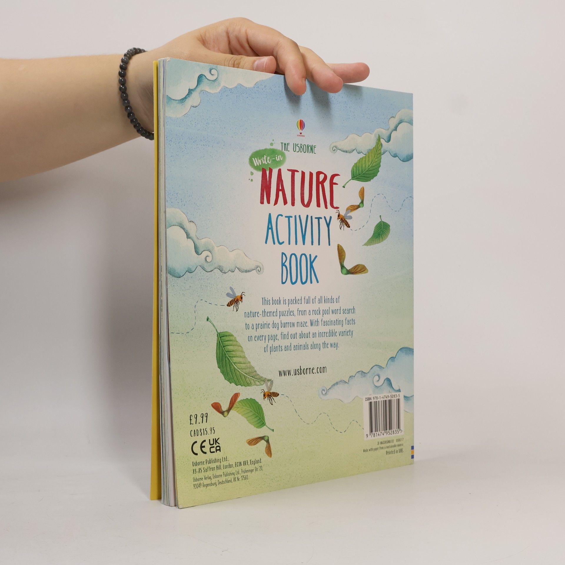Emily Bone Nature Activity Book