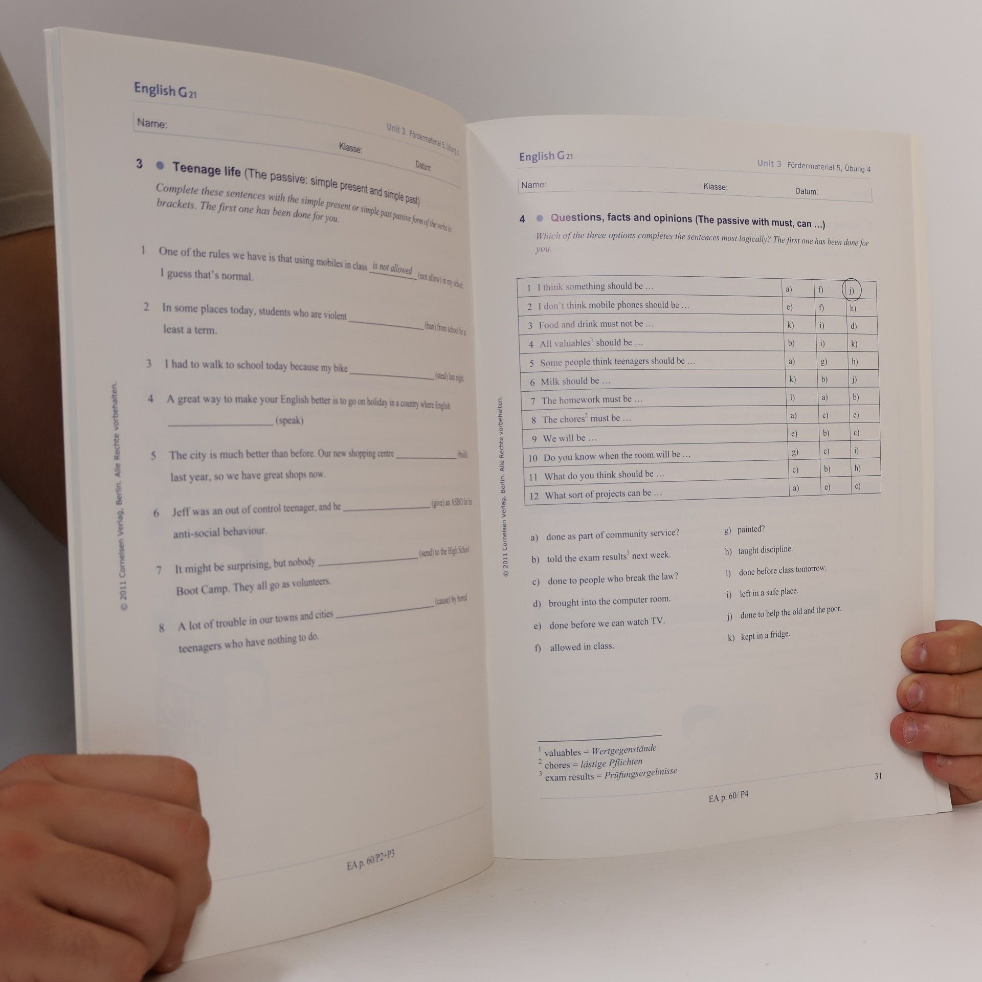 Hellmut Schwarz English G 21. Grundausgabe D5 / Erweiterte Ausgabe D5. Fördermaterial Band 5, 9. Schuljahr