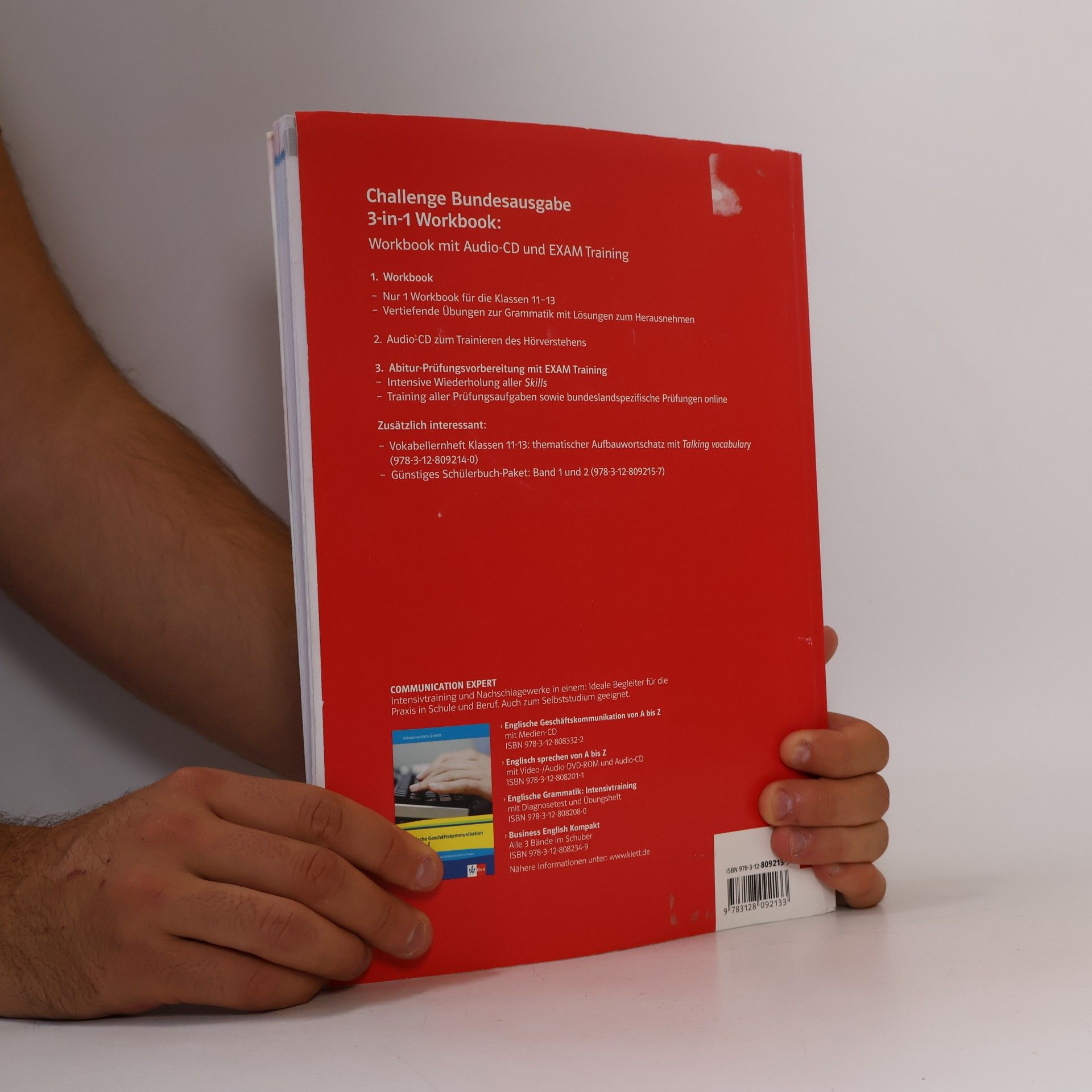 KLETT Workbook und EXAM TRAINING mit herausnehmbaren Lösungen + Audios auf CD-ROM