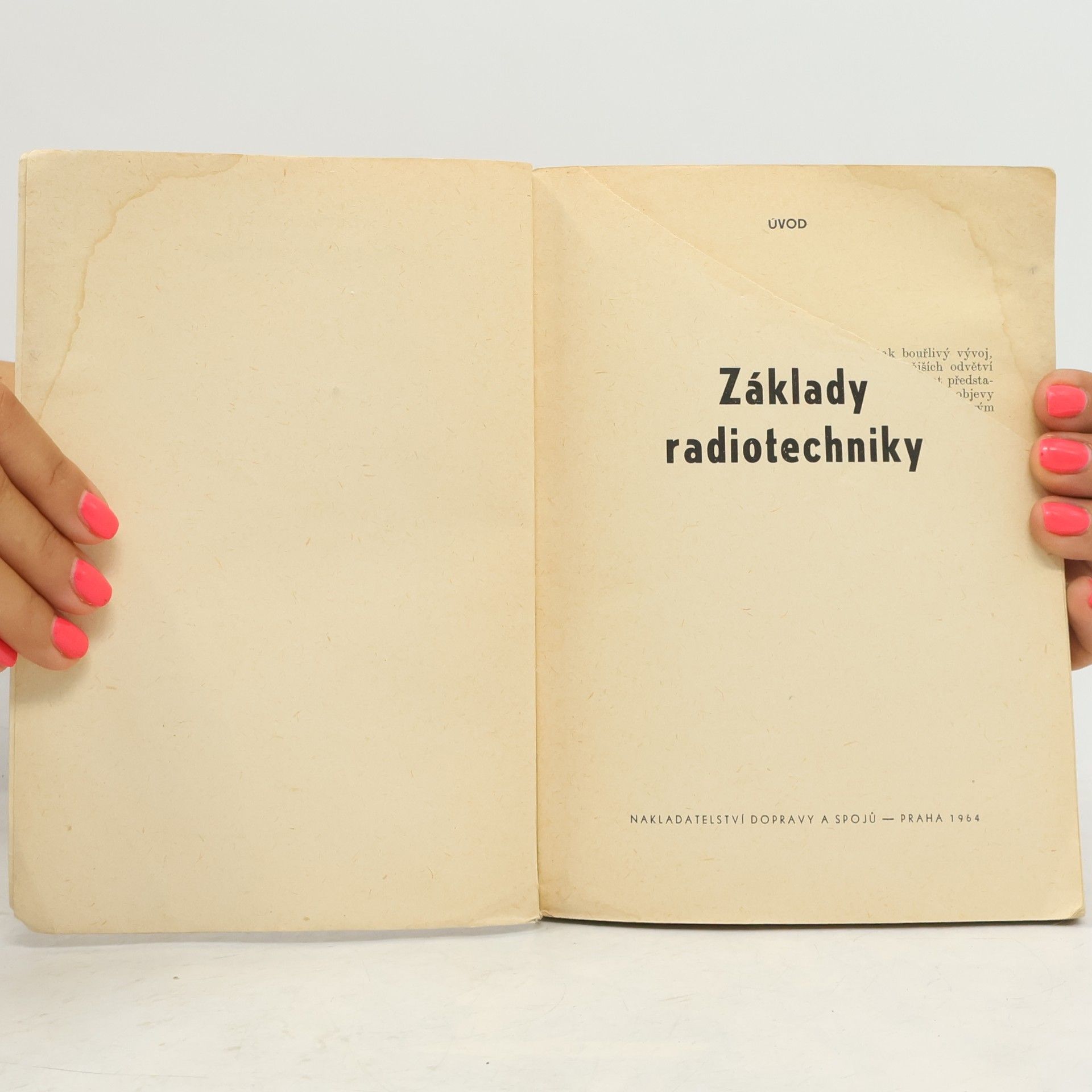 Stěpán Vostrý Základy radiotechniky