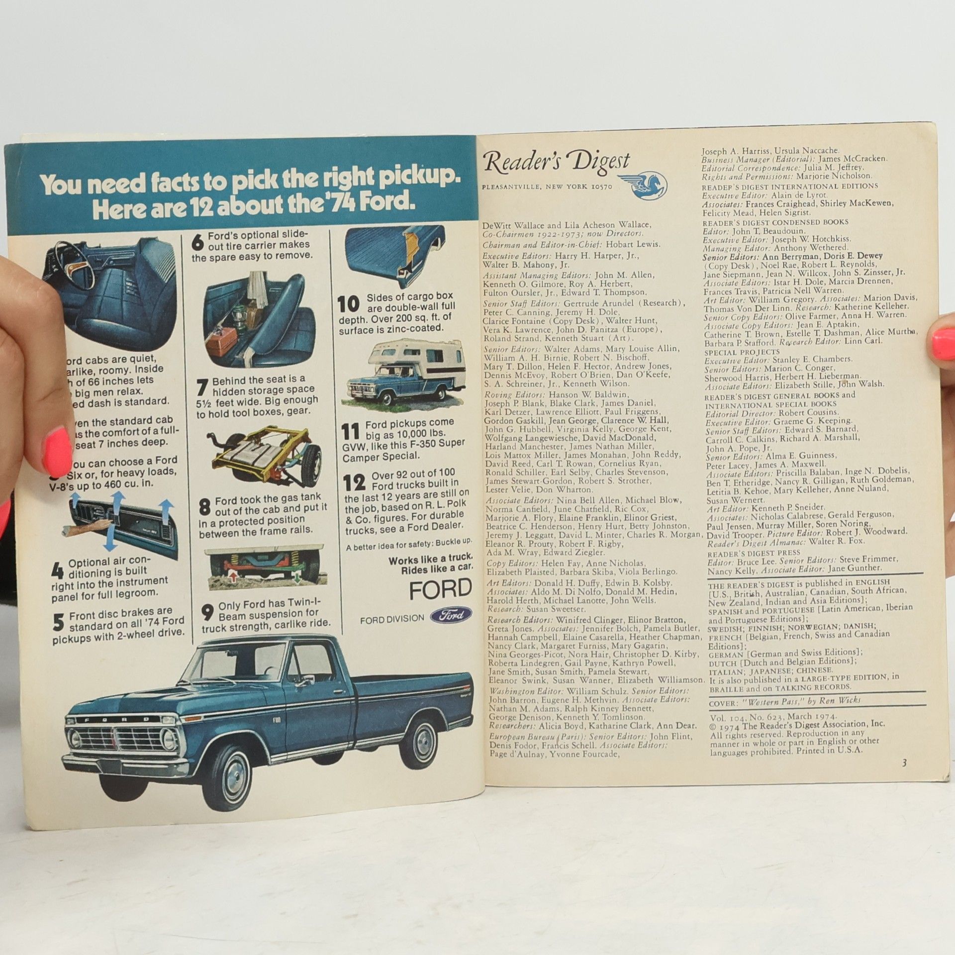 Autorenkollektiv Reader's Digest 3/1974
