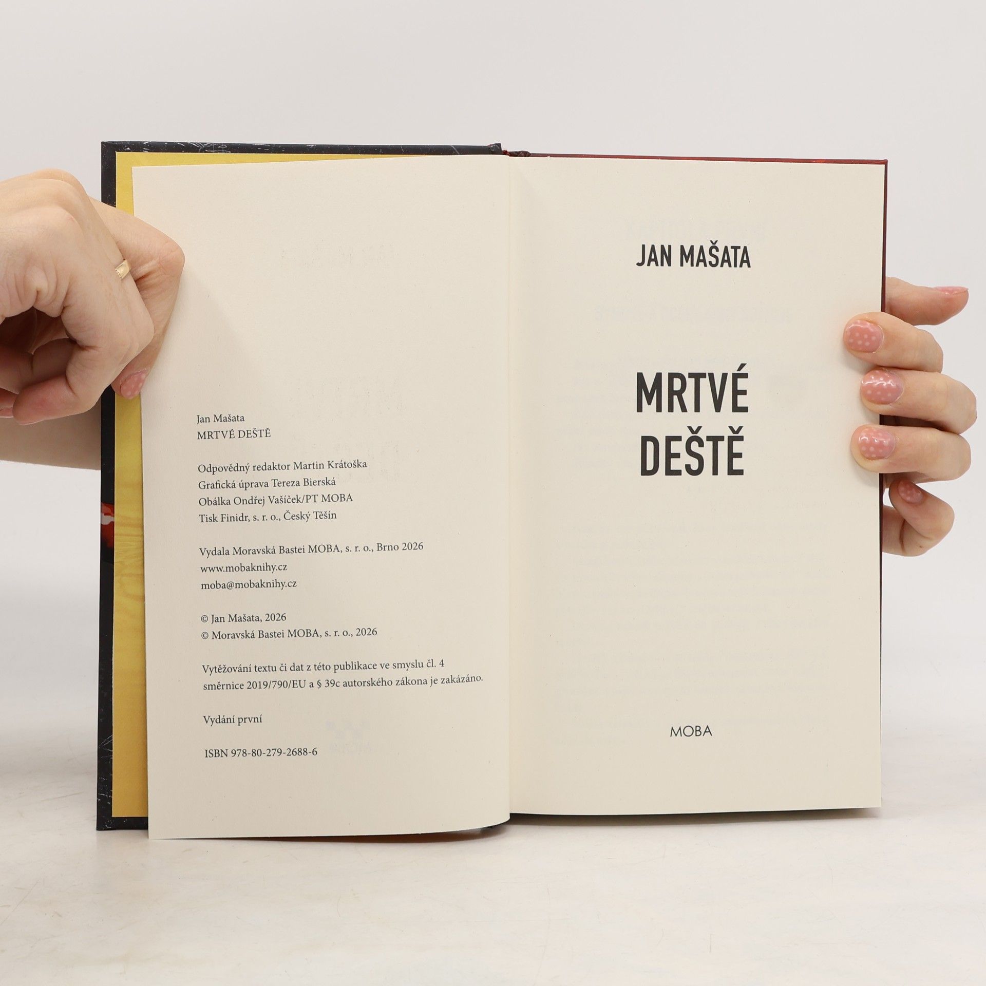 Jan Mašata Mrtvé deště