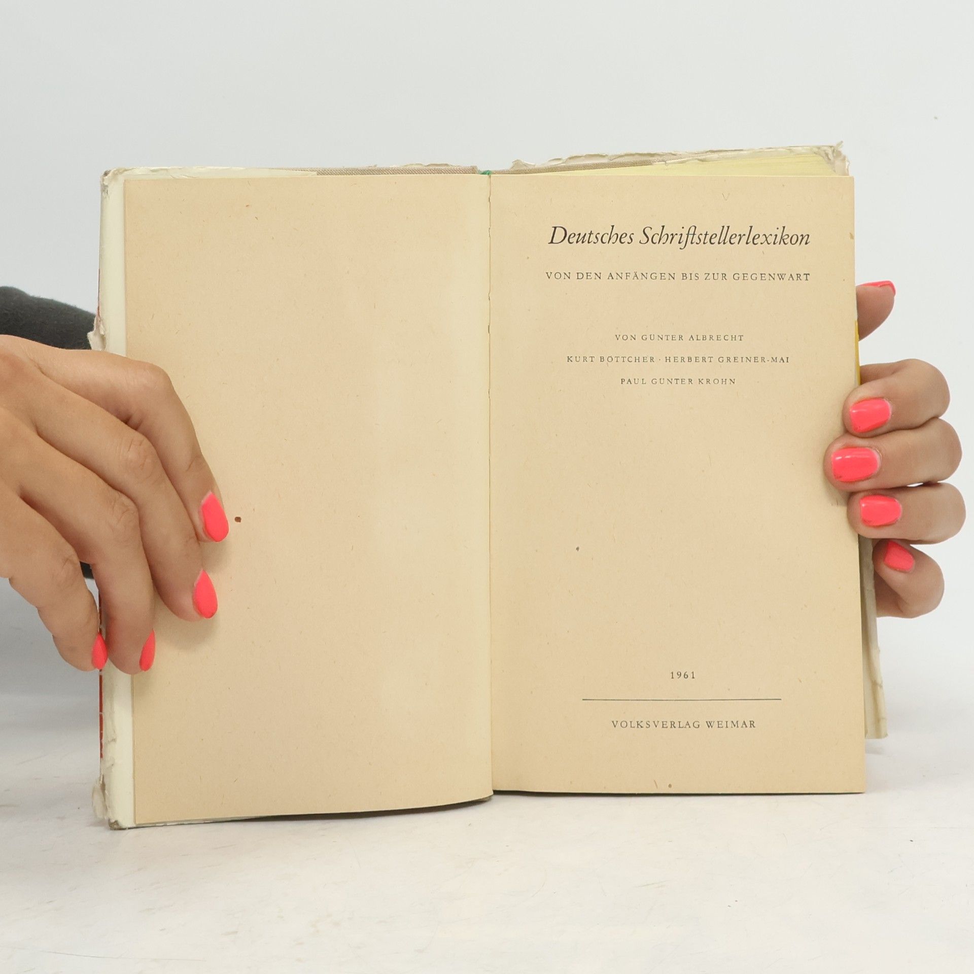 Albrecht Günter Deutsches Schriftstellerlexikon