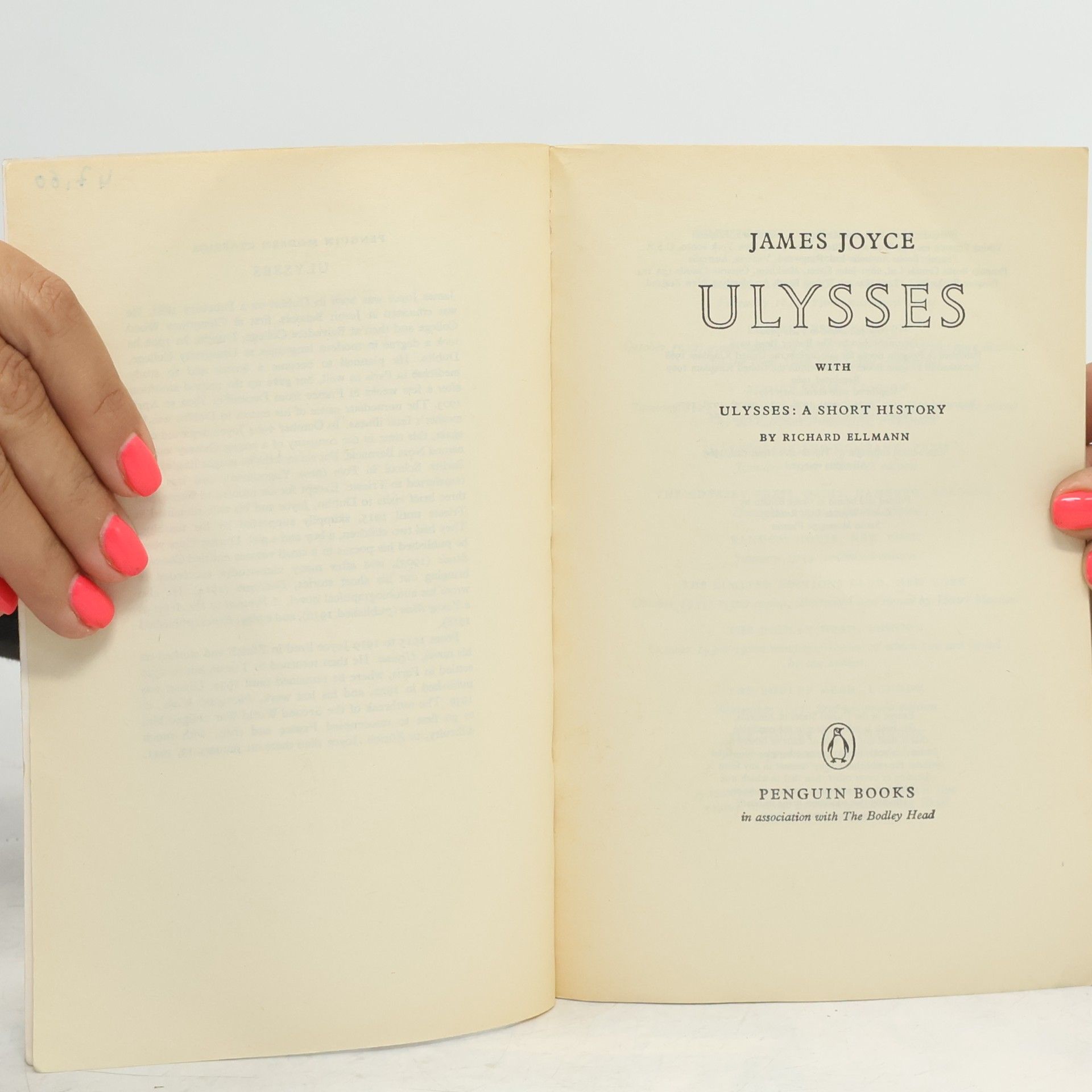 James Joyce Ulysses