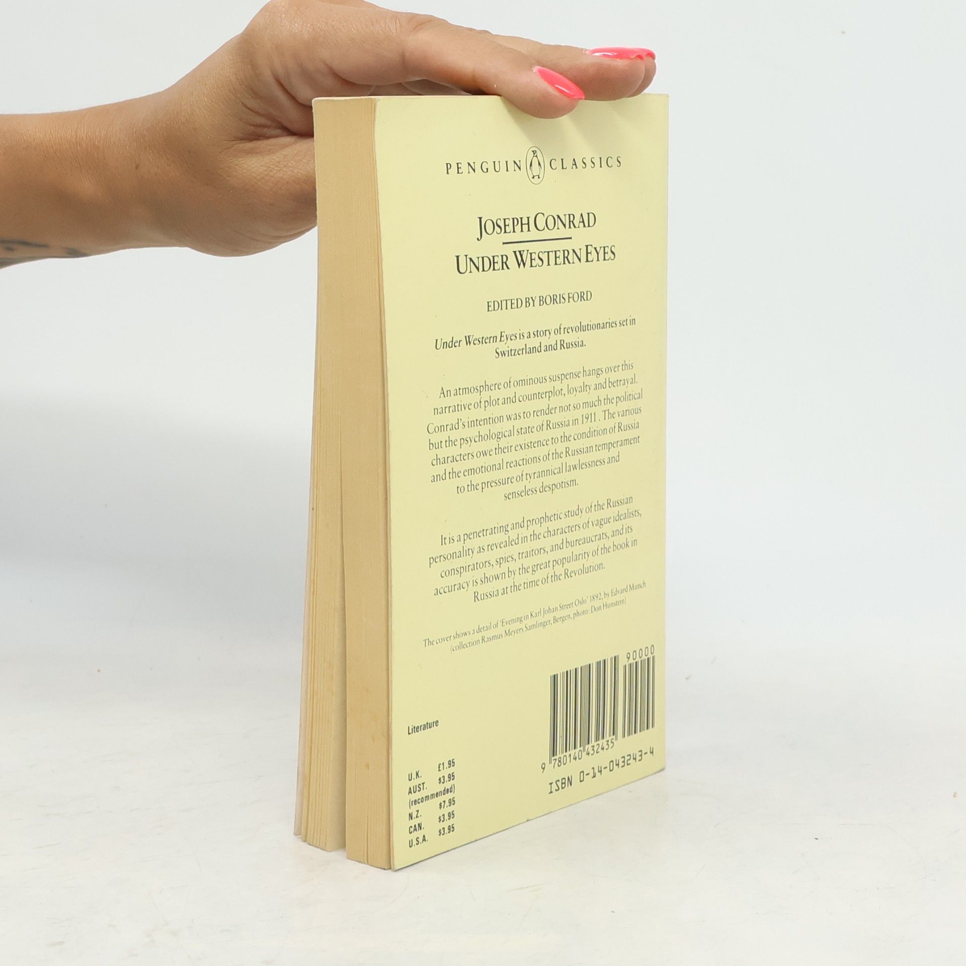 Joseph Conrad Penguin Classics: Under Western Eyes