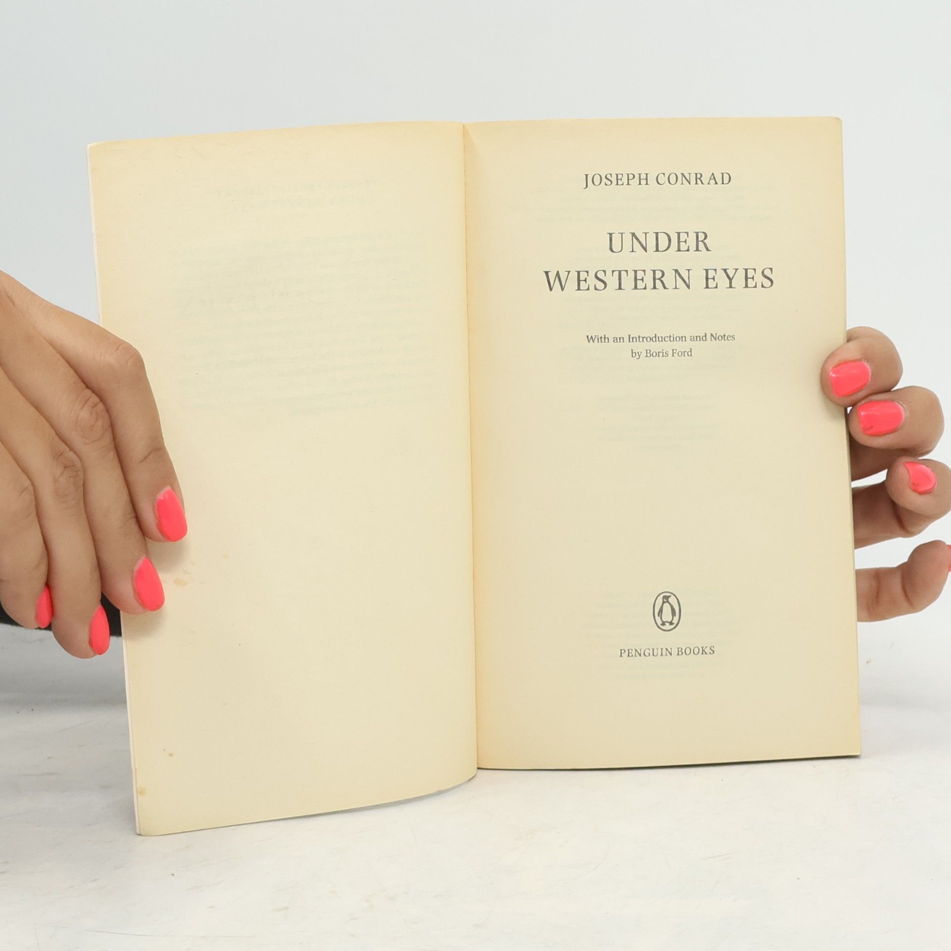 Joseph Conrad Penguin Classics: Under Western Eyes