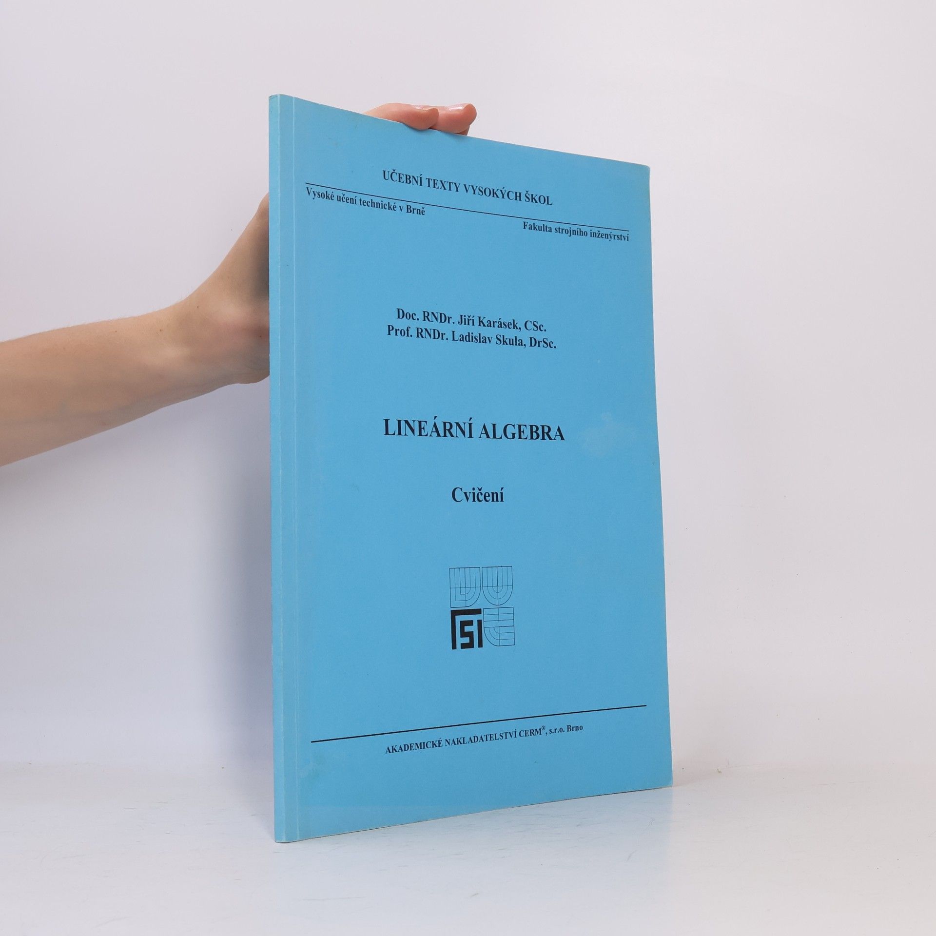 Ladislav Skula Lineární algebra : cvičení