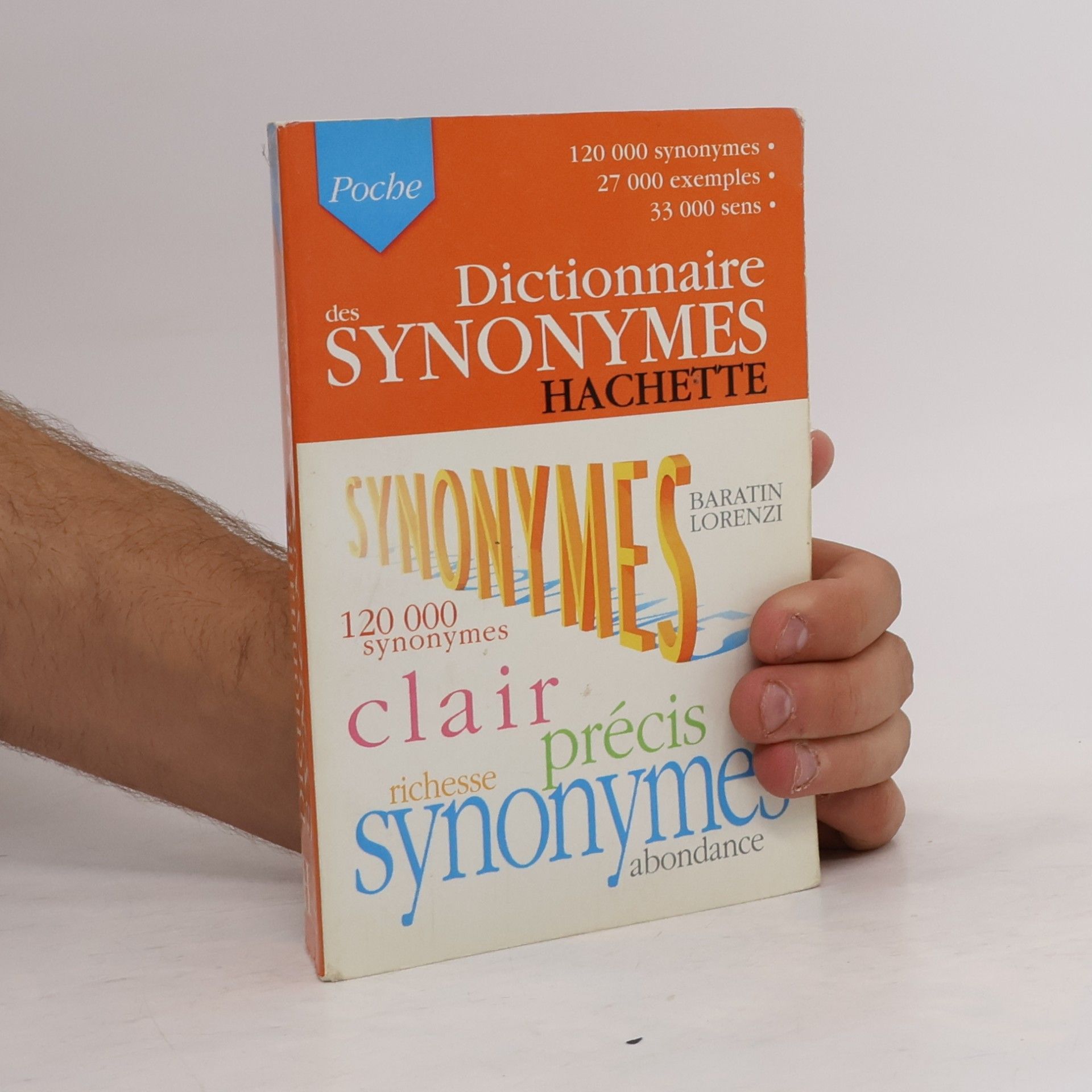 Marianne Baratin-Lorenzi Dictionnaire des synonymes