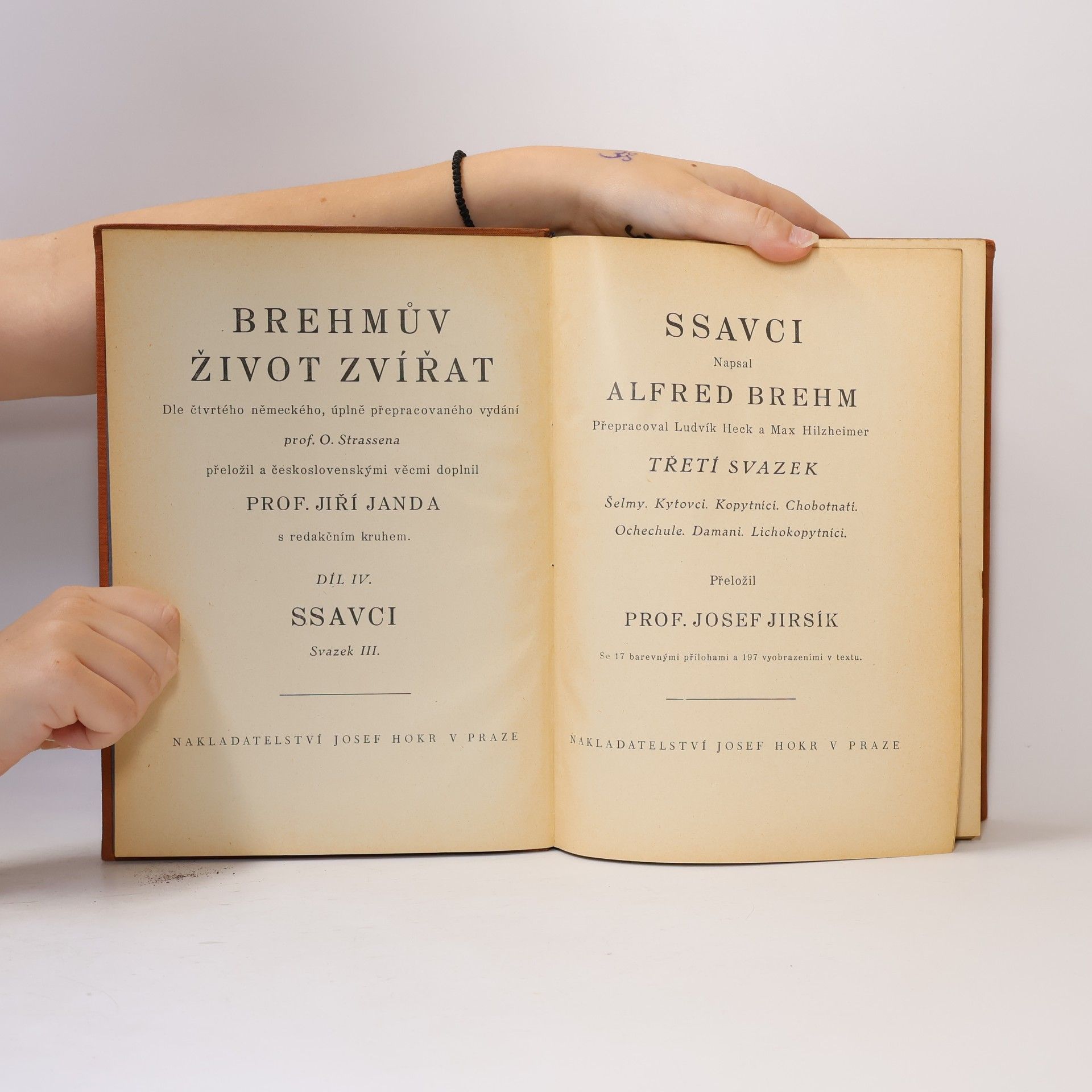 Alfred Edmund Brehm Brehmův život zvířat, díl IV. - Ssavci, svazek III.