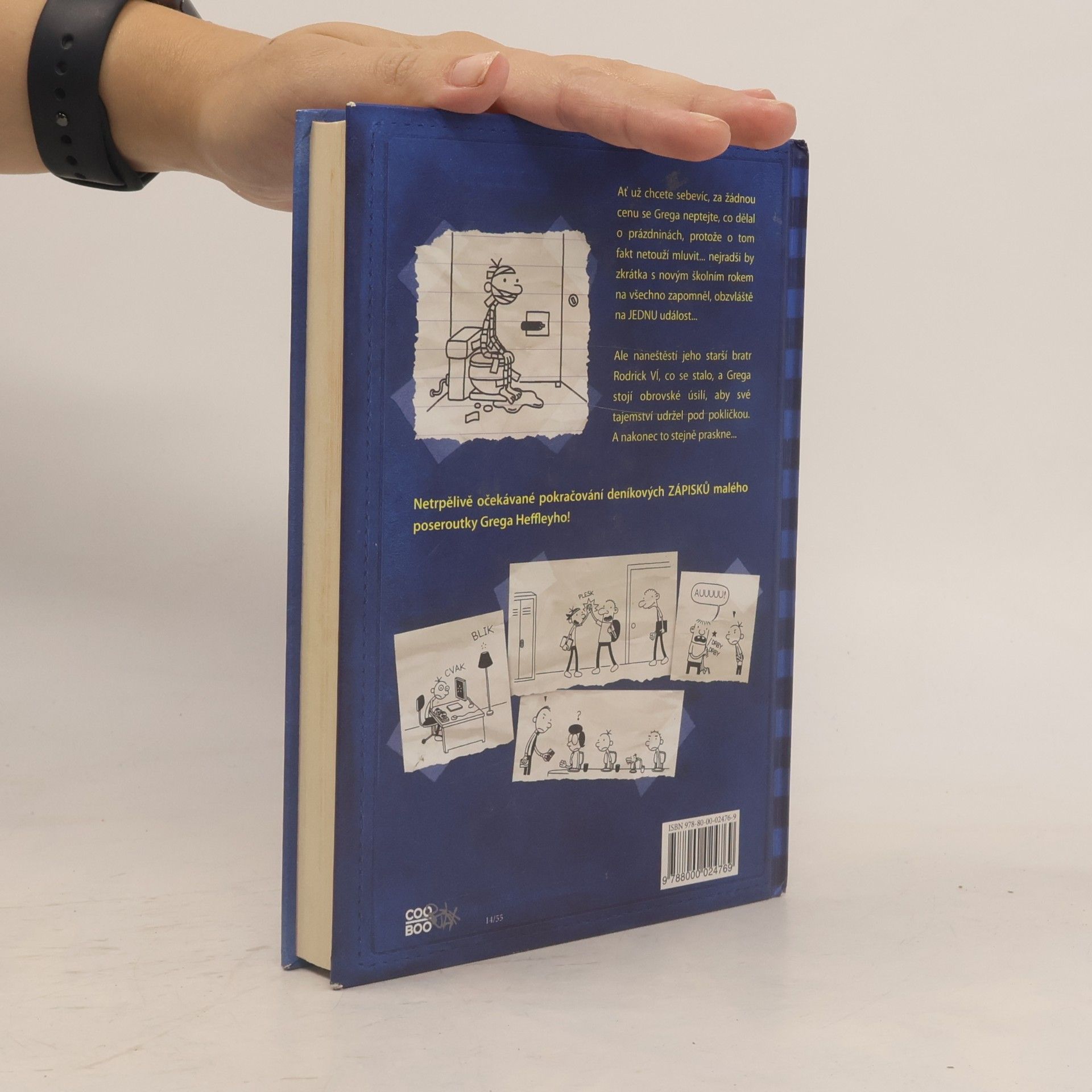 Jeff Kinney Deník malého poseroutky 2. Rodrick je king