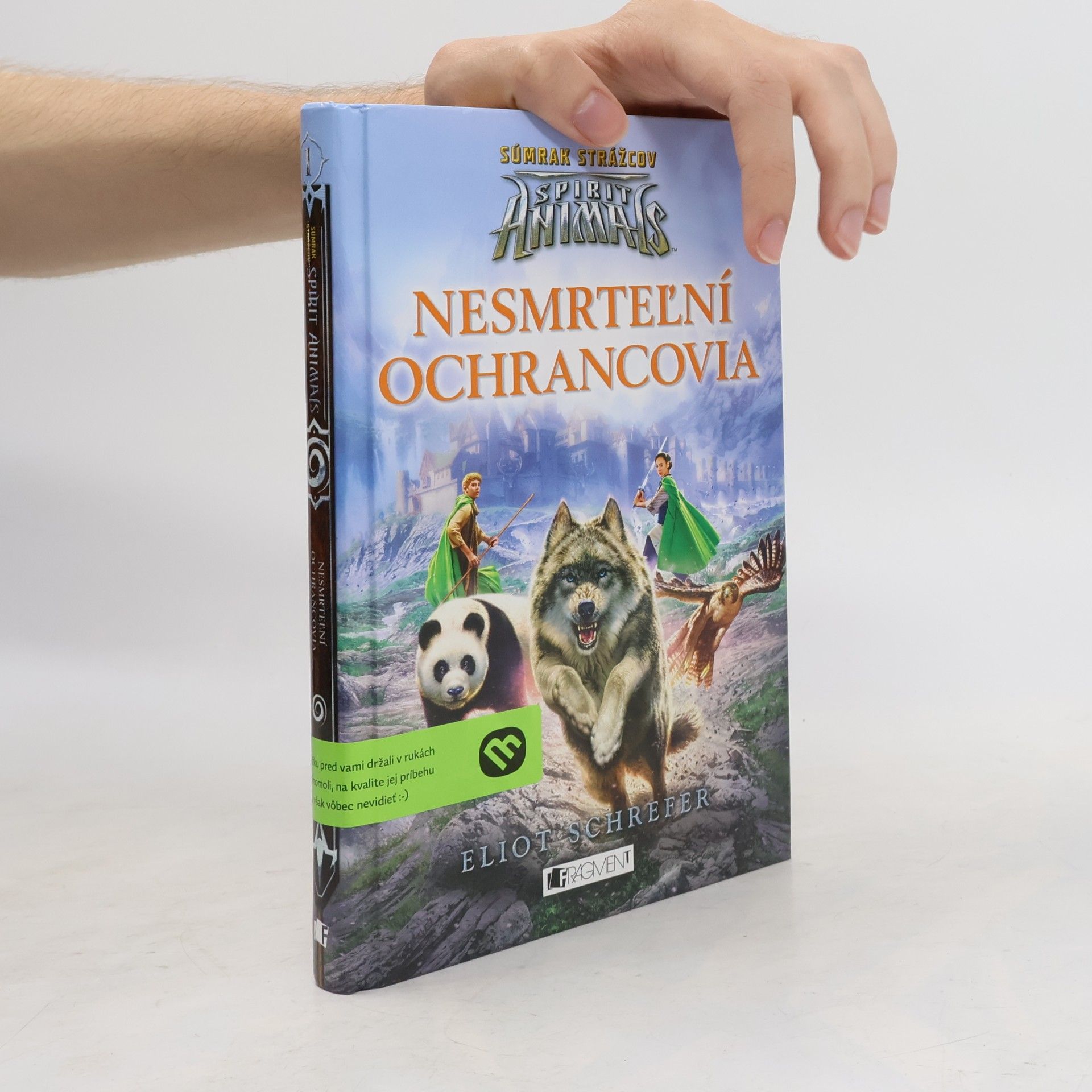 Eliot Schrefer Nesmrteľní ochrancovia