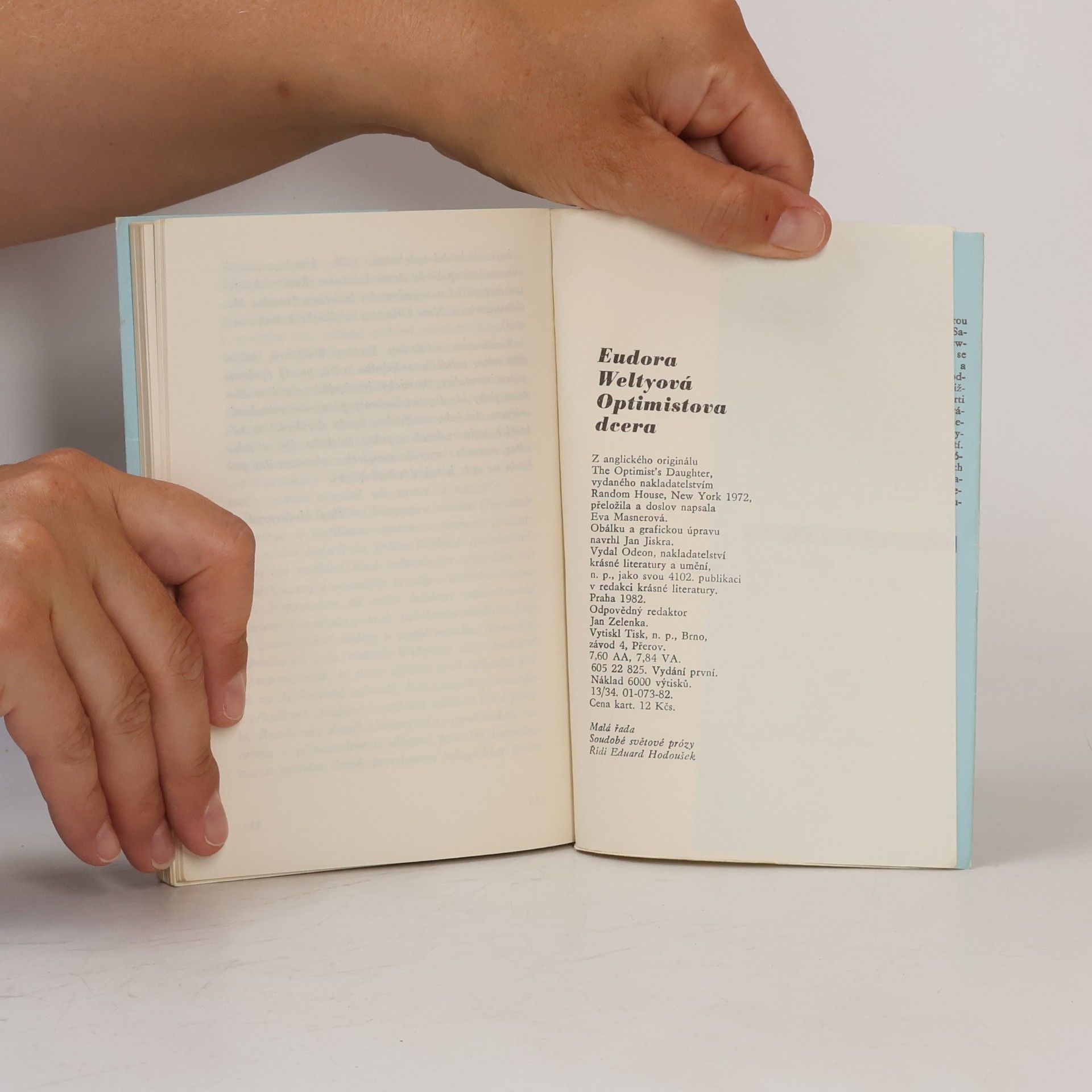 Eudora Welty Optimistova dcera