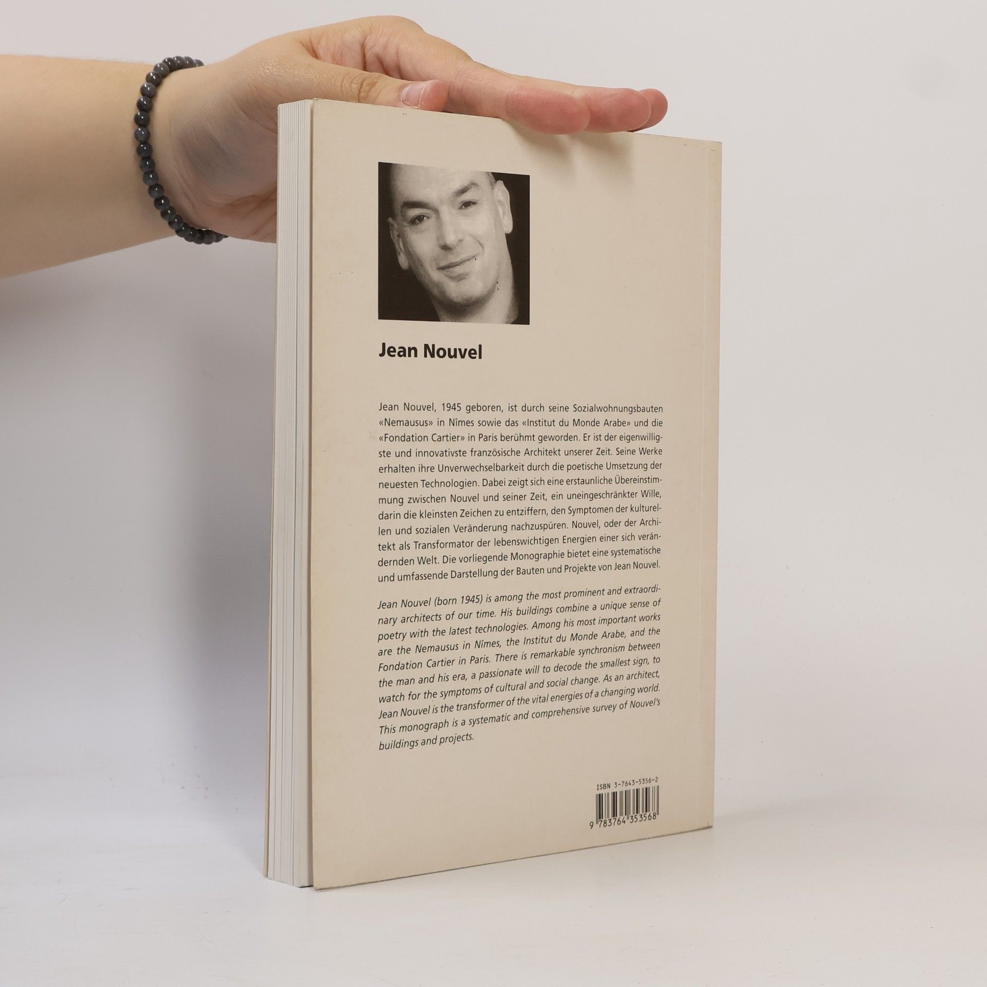 Jean Nouvel Studio Paperback: Jean Nouvel
