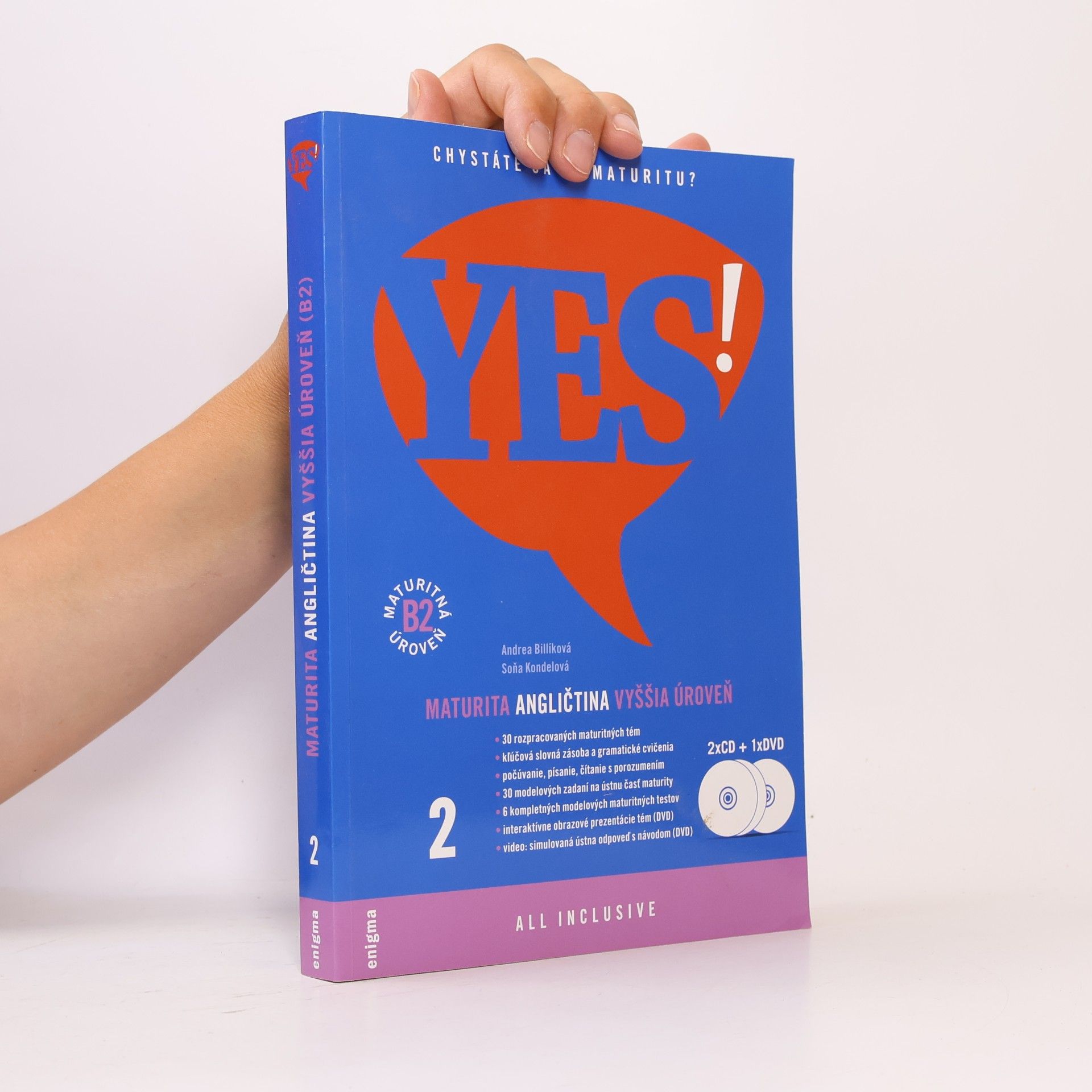 Andrea Bilíková YES! Angličtina - maturita 2 - vyššia úroveň (B2)