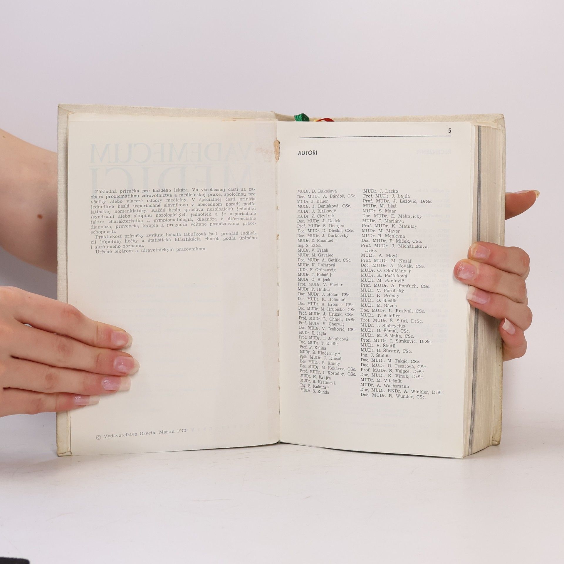 Autores varios Vademecum medici