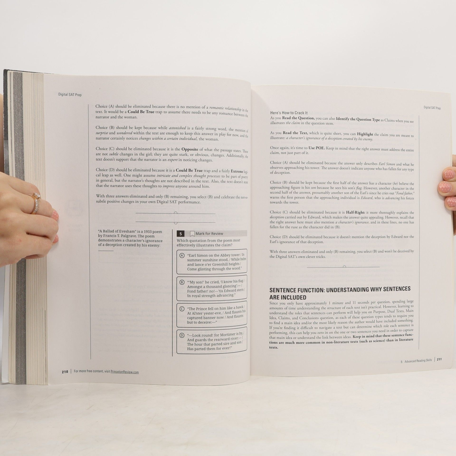 Princeton Review Princeton Review SAT Prep, 2024