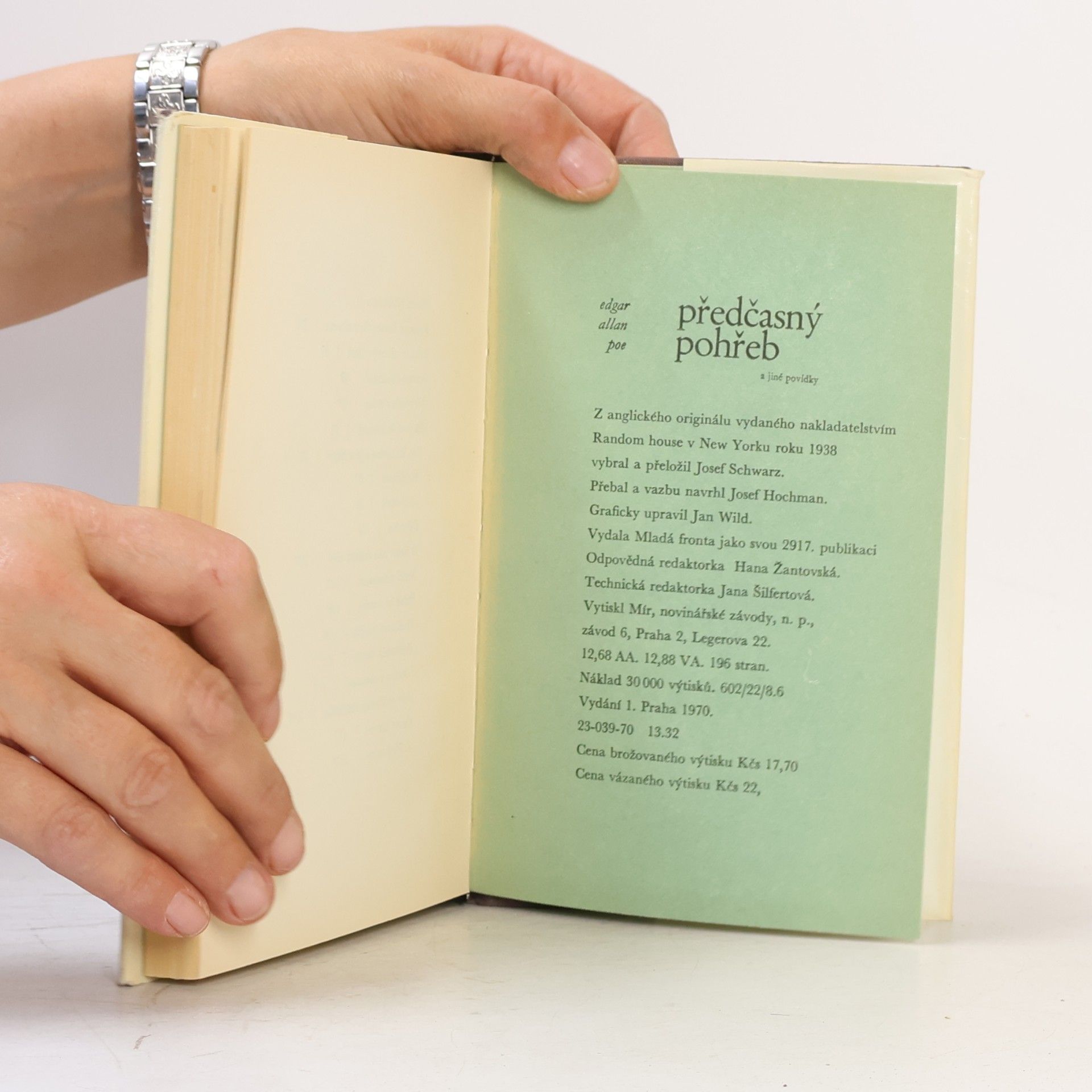 Edgar Allan Poe Předčasný pohřeb a jiné povídky