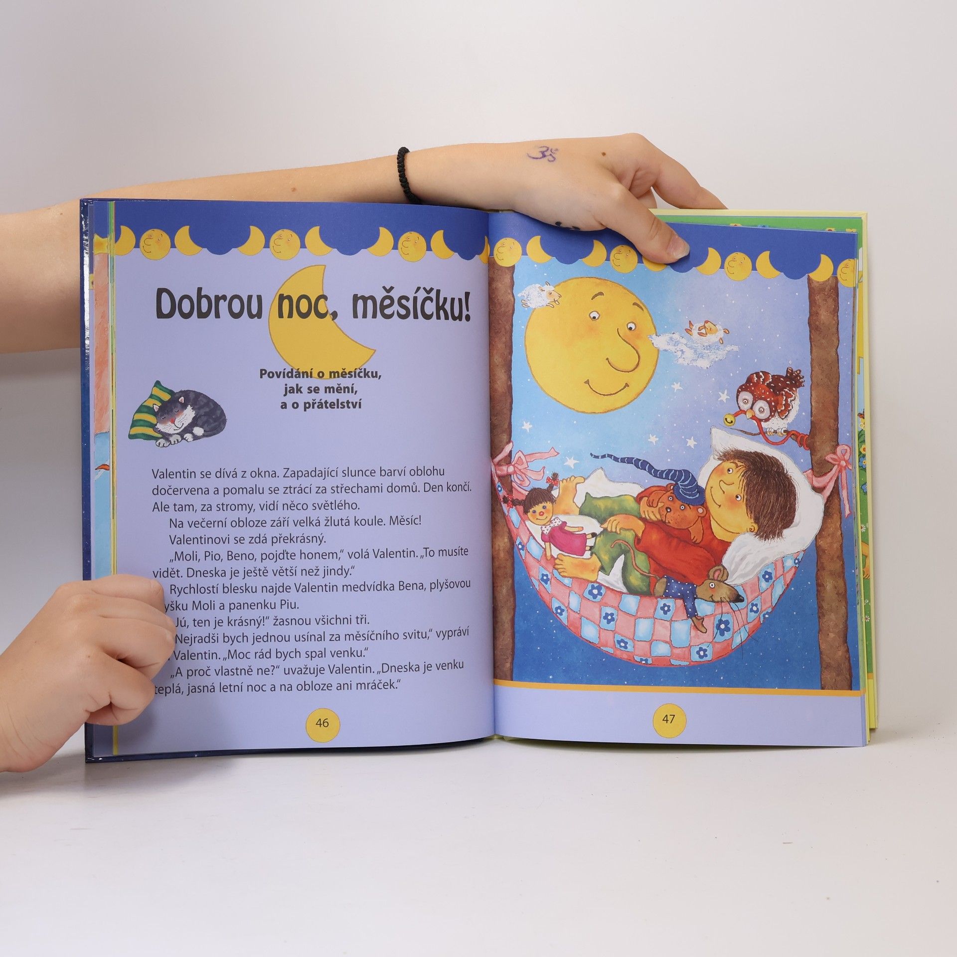 Ute Haderlein Čtení na dobrou noc s velkými písmeny
