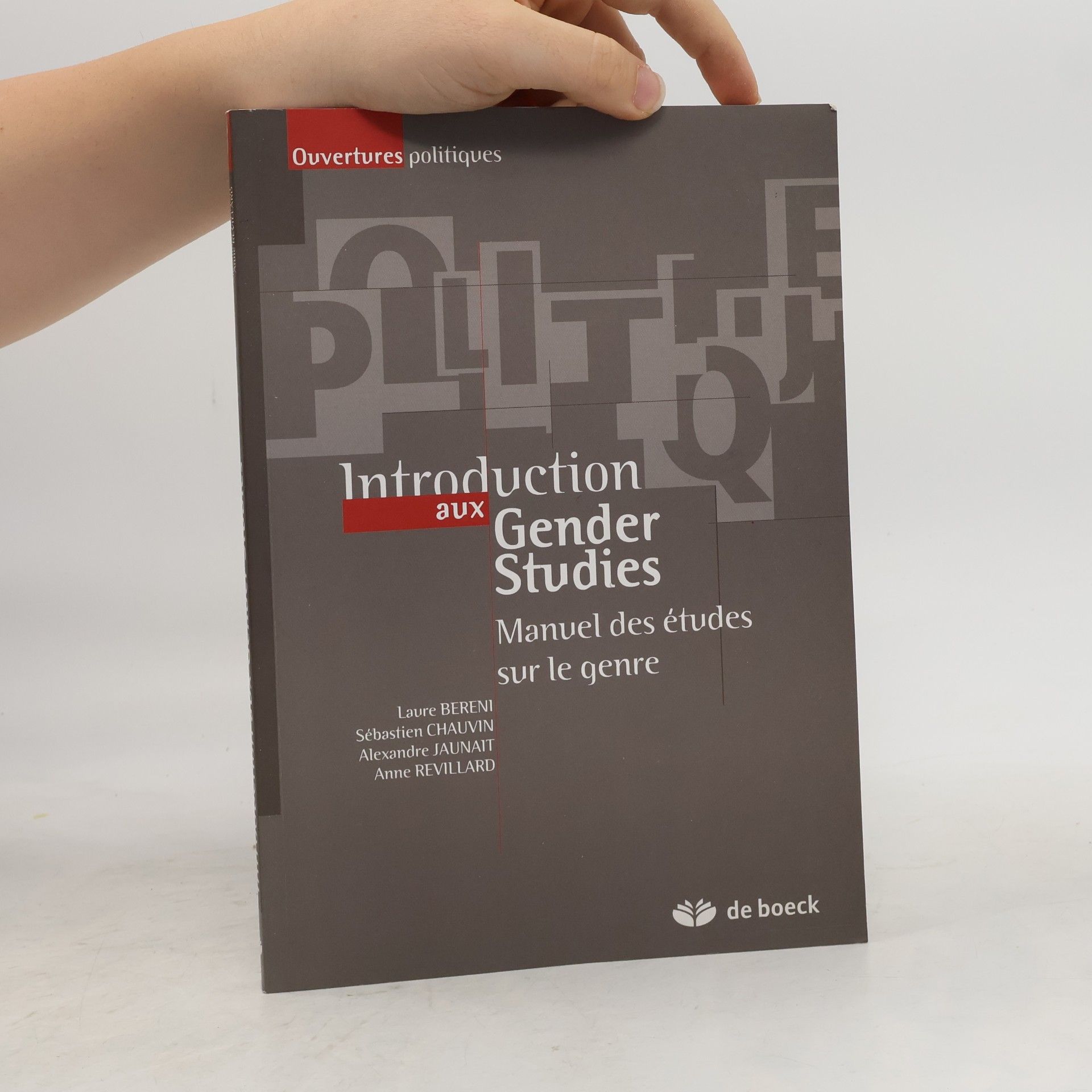 Anne Revillard Introduction aux Gender Studies