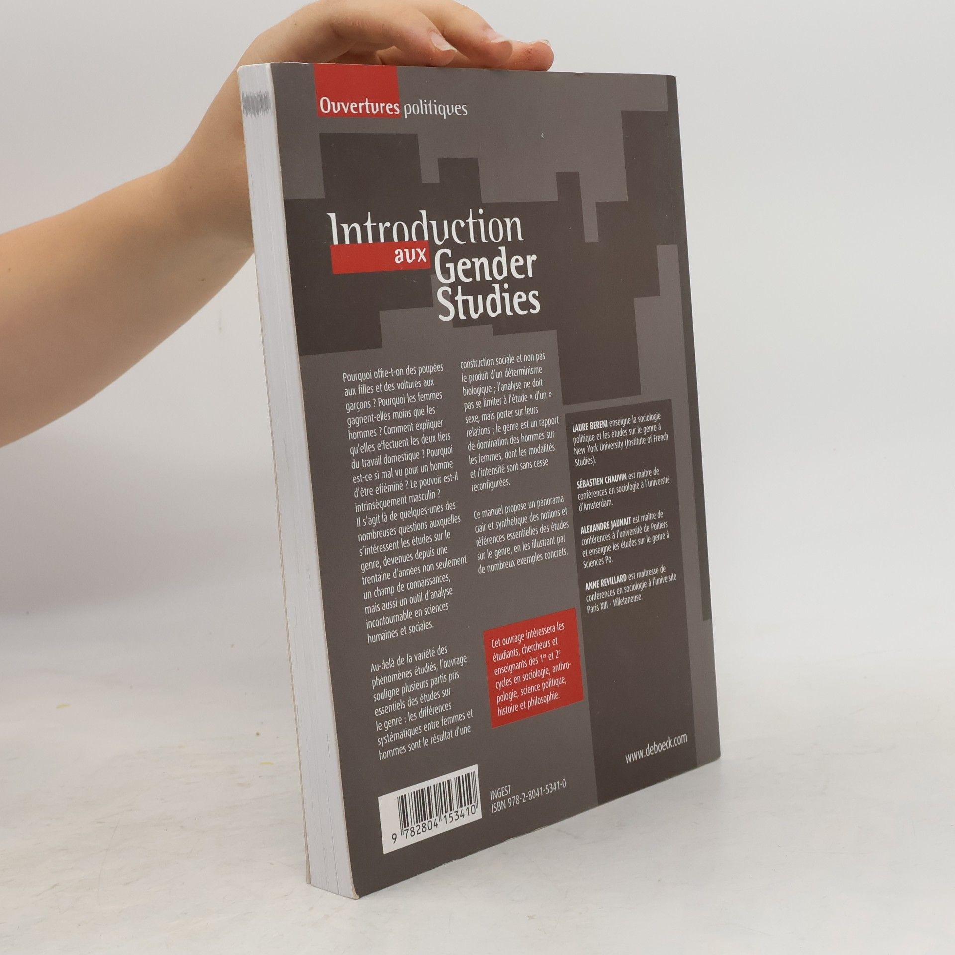 Laure Bereni Introduction aux Gender Studies