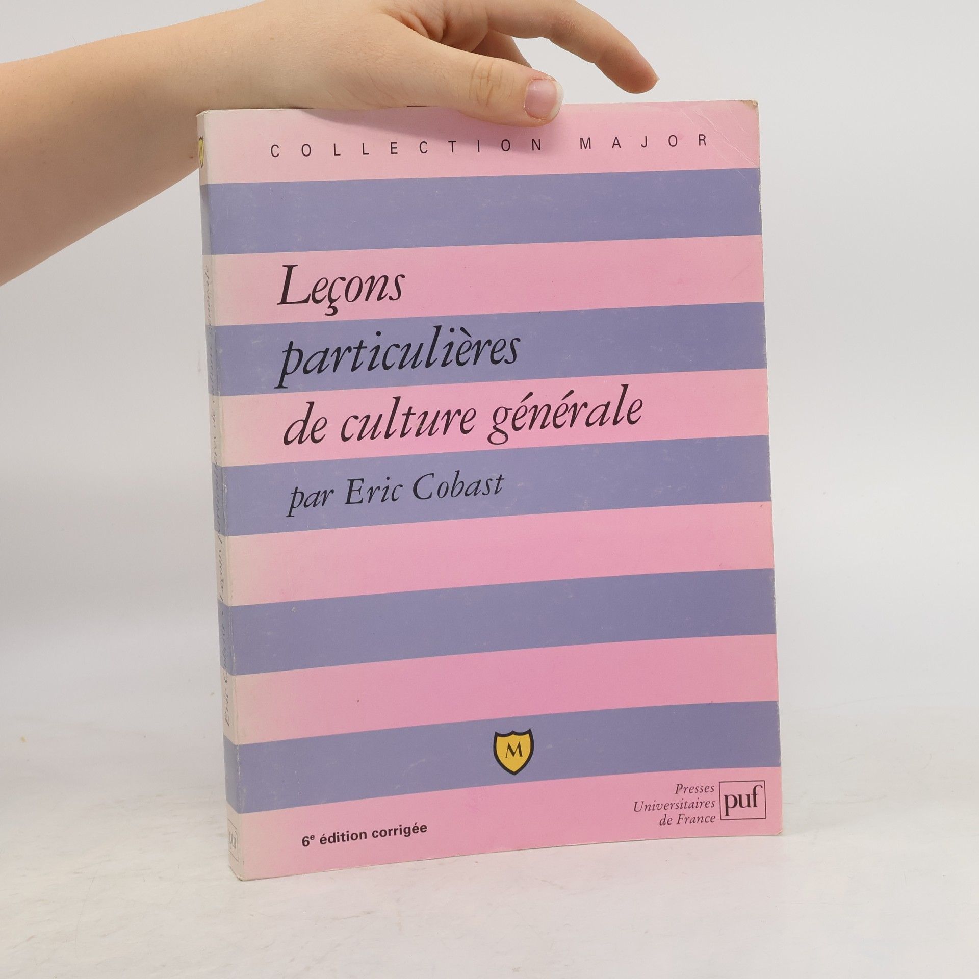 Éric Cobast Leçons particulières de culture générale