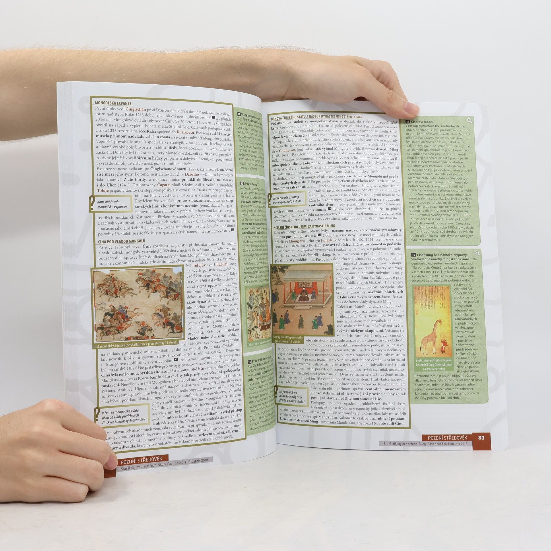 Autores varios Starší dějiny pro střední školy - část druhá (vrcholný středověk až raný novověk)