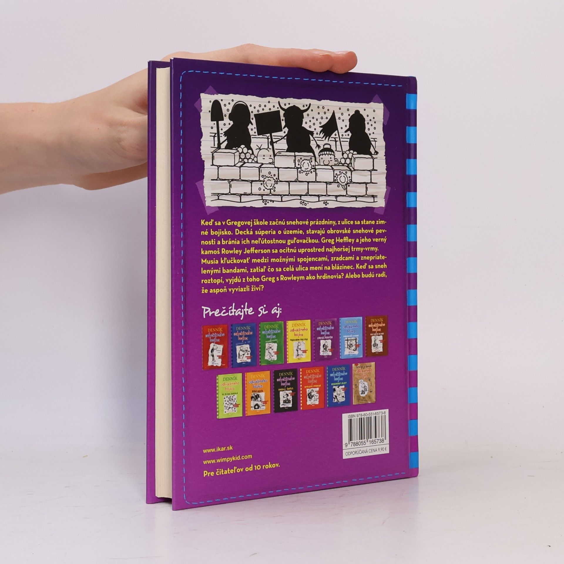 Jeff Kinney Denník odvážneho bojka 13. Snehová bitka
