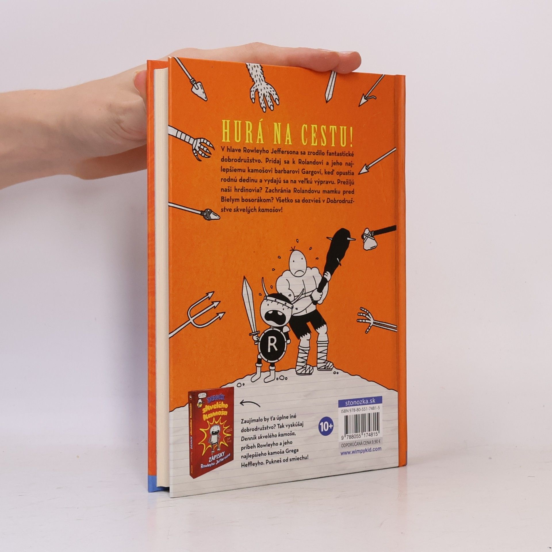 Jeff Kinney Dobrodružstvo skvelých kamošov