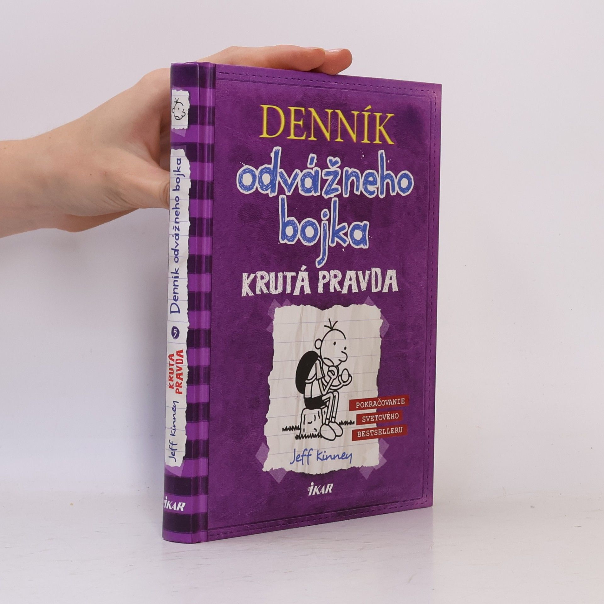Jeff Kinney Denník odvážneho bojka 5. Krutá pravda
