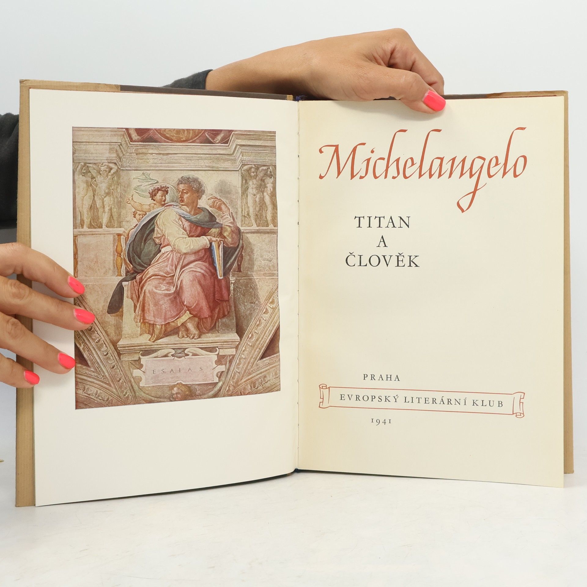 Josef Bukáček Michelangelo. Titan a člověk
